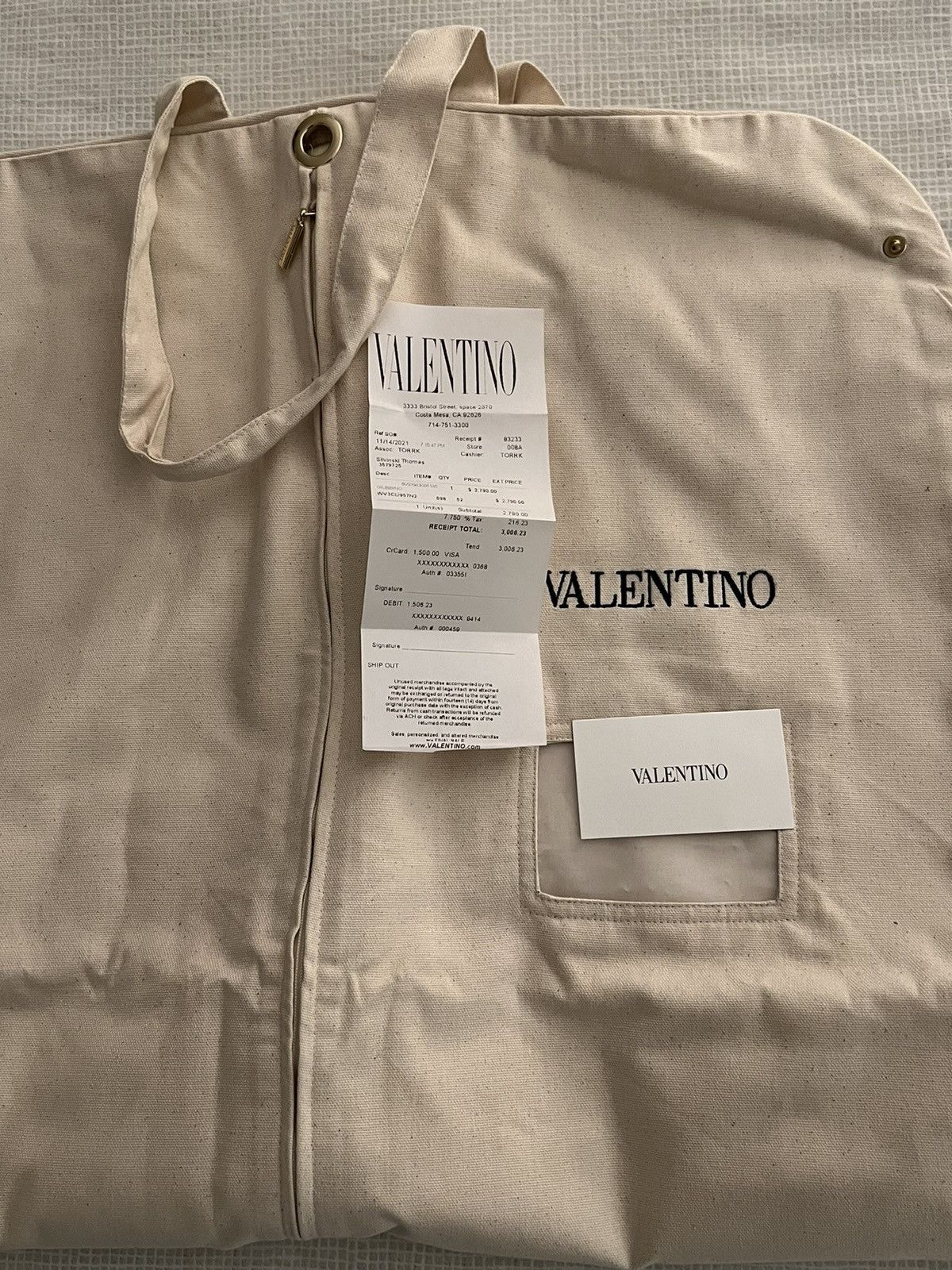 Valentino Valentino Nylon & Denim bomber jacket Size US L / EU 52-54 / 3 - 13 Thumbnail