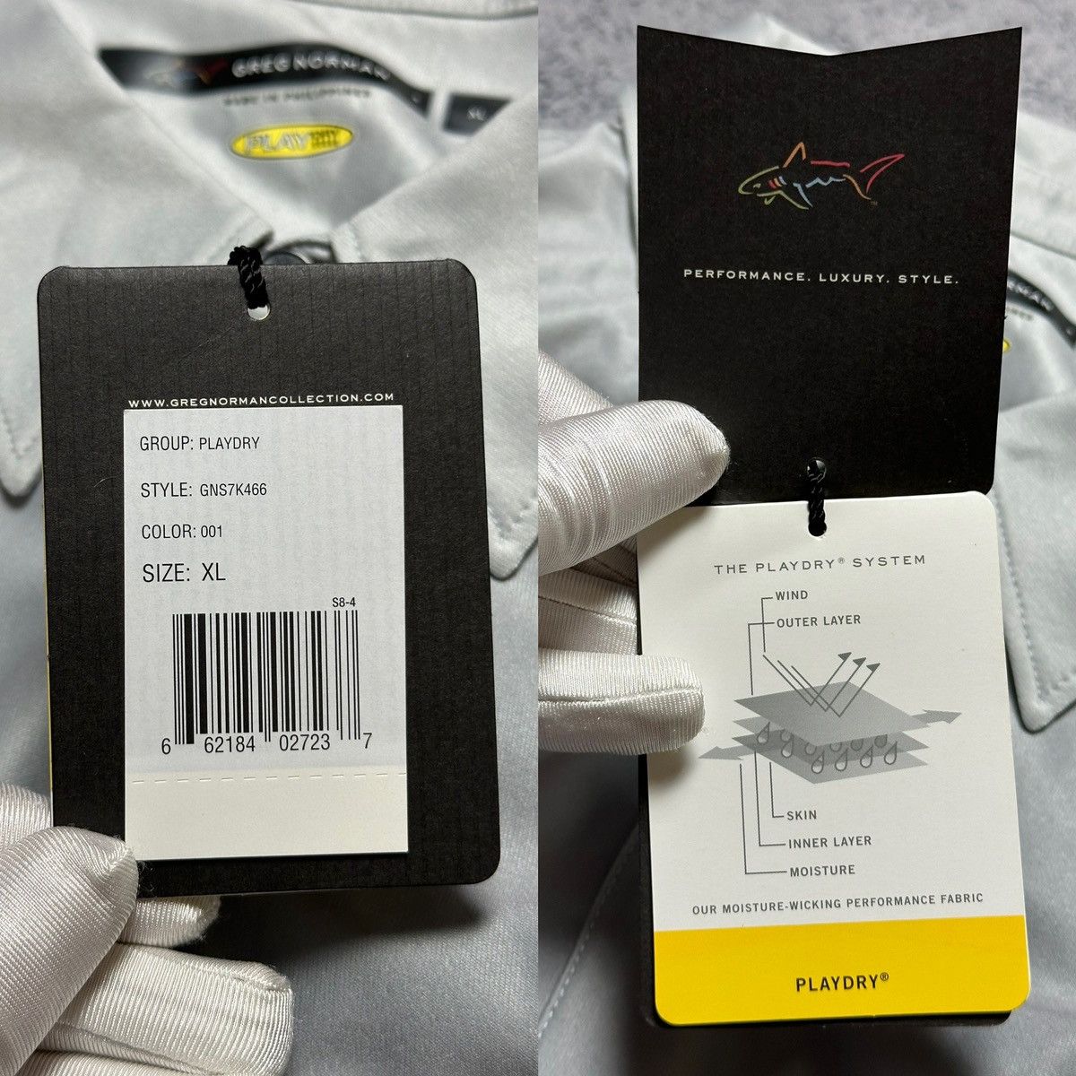 Greg Norman Greg Norman Play Dry Golf Polo Shirt XL Size US XL / EU 56 / 4 - 7 Thumbnail