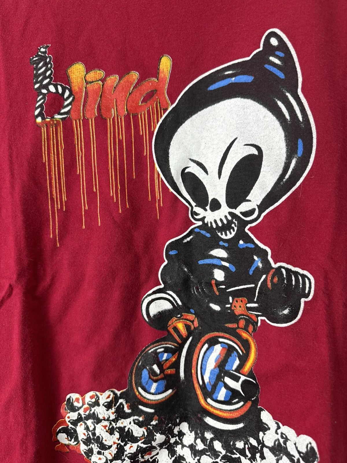 Blind Skateboards Vintage 90s Blind T-shirt Skate shirt tee (Porn Star) Size US S / EU 44-46 / 1 - 4 Thumbnail
