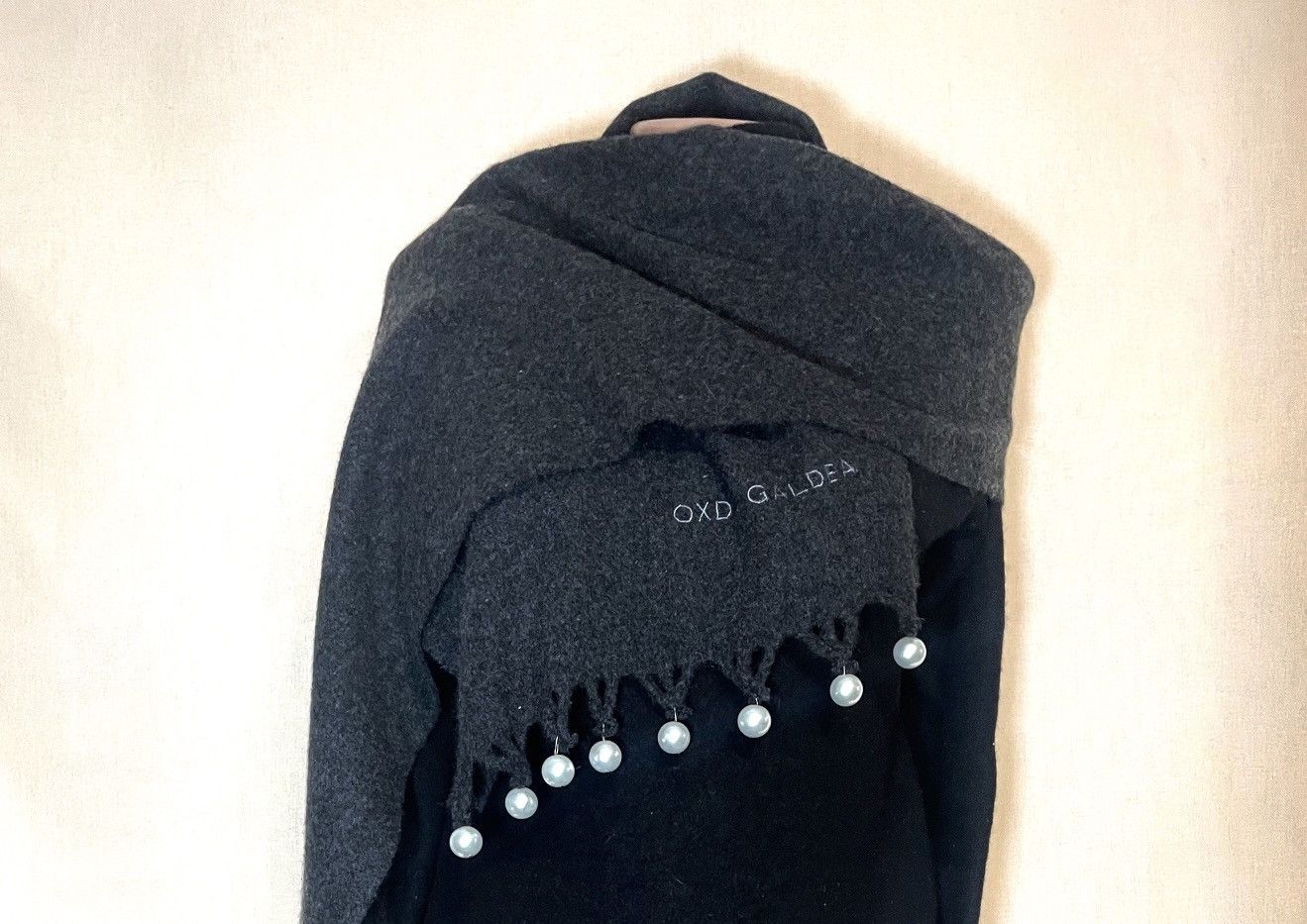 Vintage Oxda galdea wool scarf Size ONE SIZE - 1 Thumbnail