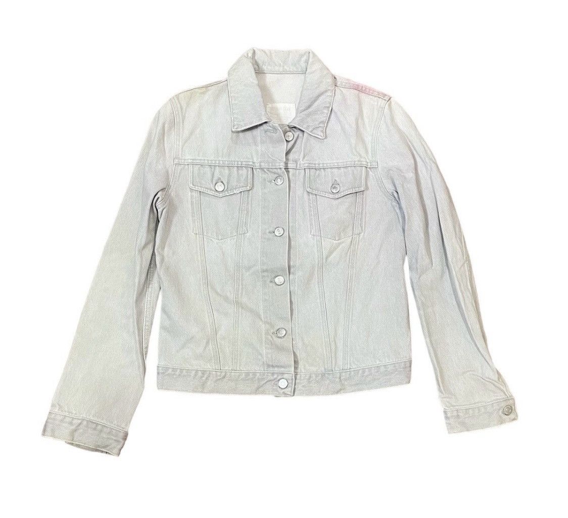 Helmut Lang Vintage helmut lang washed white denim jacket Size US S / EU 44-46 / 1 - 1 Thumbnail