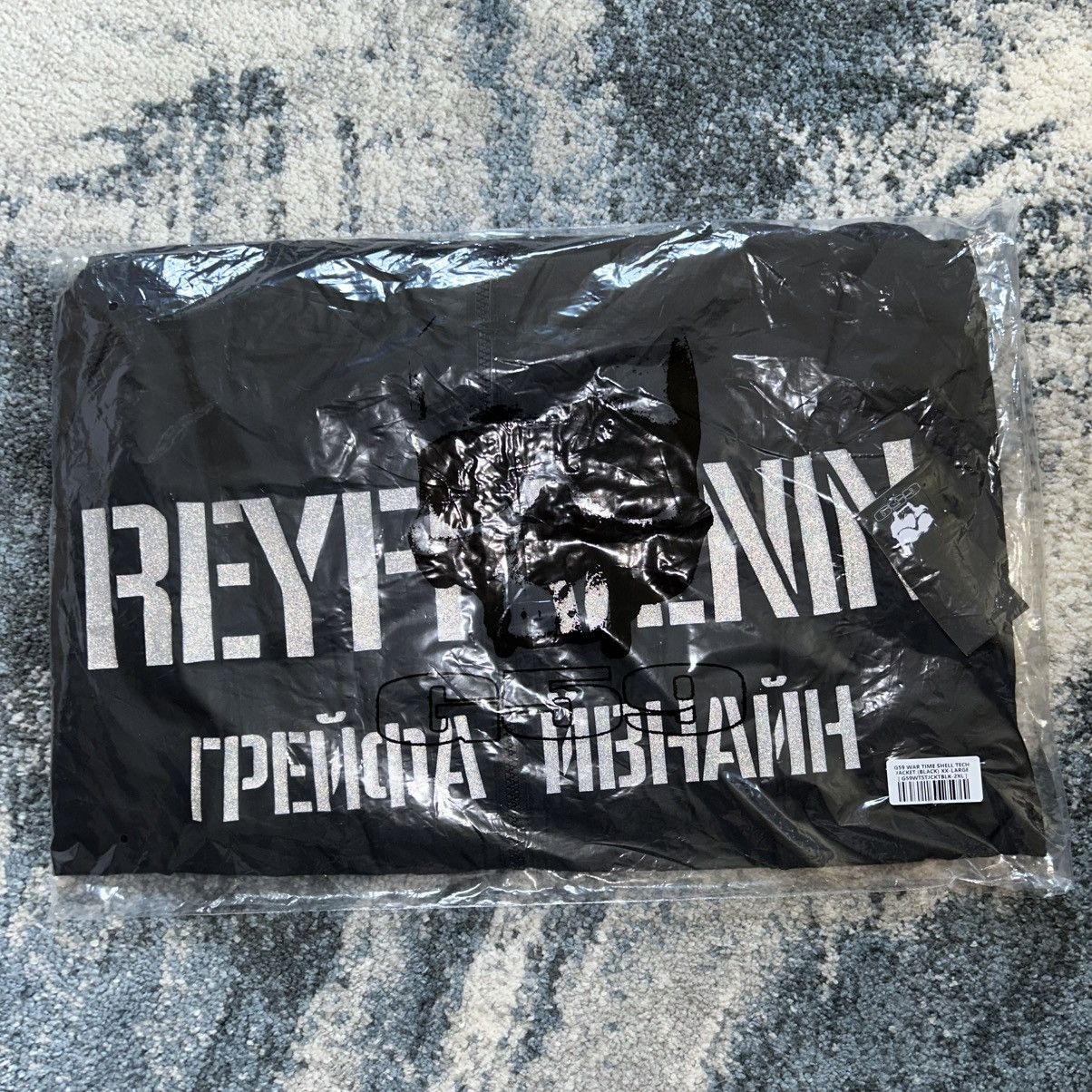 Fuck The Population × G59 Records G*59 WAR TiME SHELL TECH JACKET WiNDBREAKER RUSSiAN CYRiLLiC Size US XXL / EU 58 / 5 - 7 Thumbnail