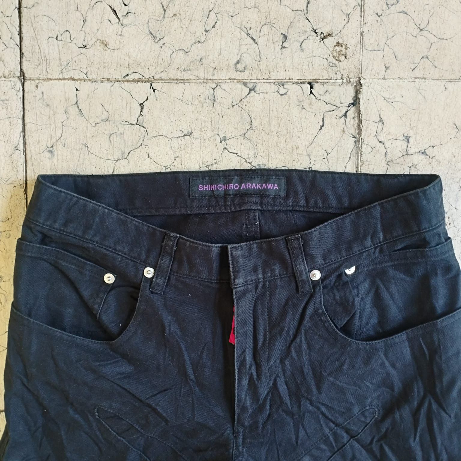Japanese Brand × SHINICHIRO ARAKAWA × Vintage Shinichiro Arakawa Pants Size US 30 / EU 46 - 2 Thumbnail
