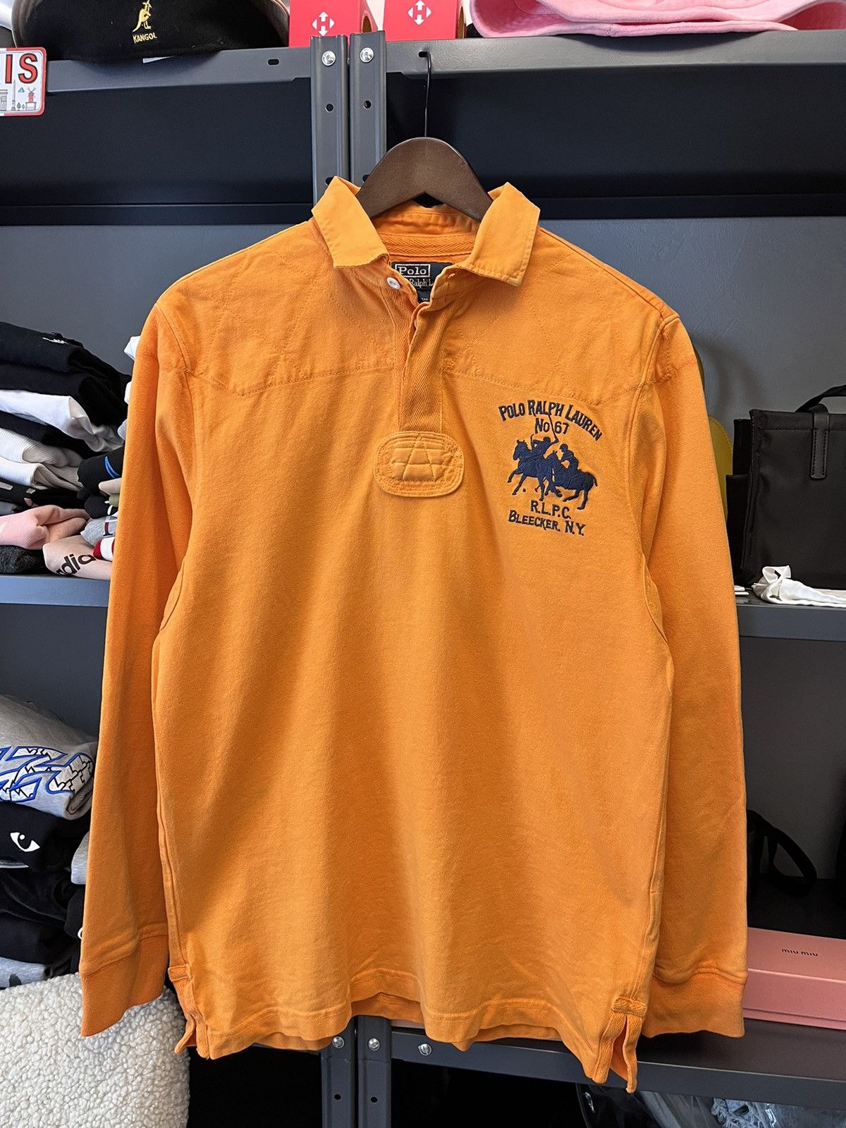 Polo Ralph Lauren Vintage Polo Ralph Lauren Rugby Longsleeve Size US M / EU 48-50 / 2 - 1 Thumbnail