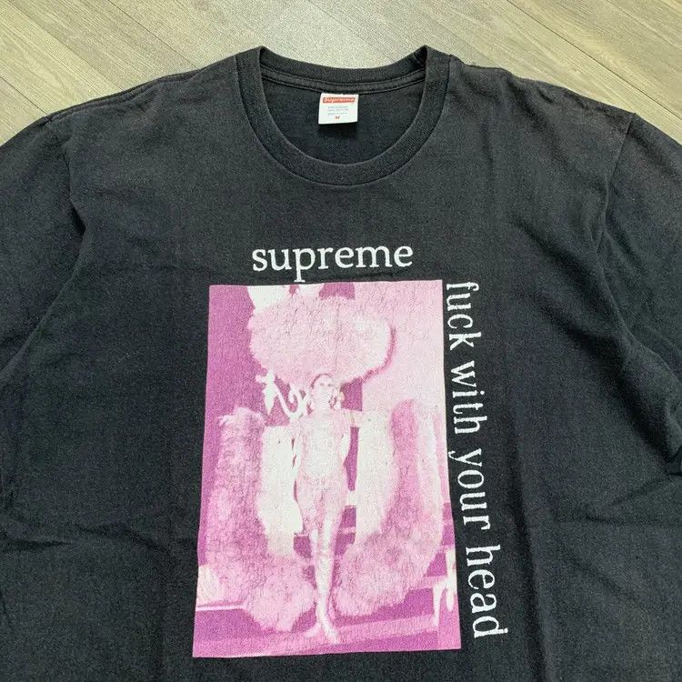 Supreme Supreme FW17 "Fuck With Your Head" Tshirts Size US M / EU 48-50 / 2 - 2 Thumbnail