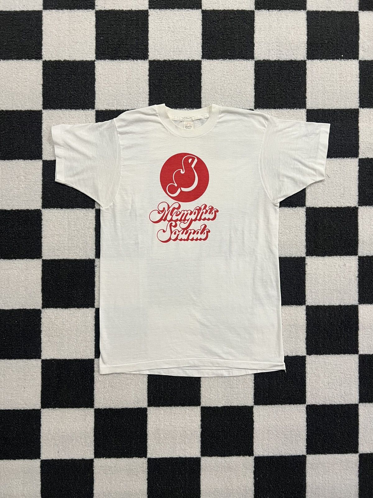 Vintage Vintage 90's Memphis Sounds Music Tee Size US L / EU 52-54 / 3 - 1 Thumbnail