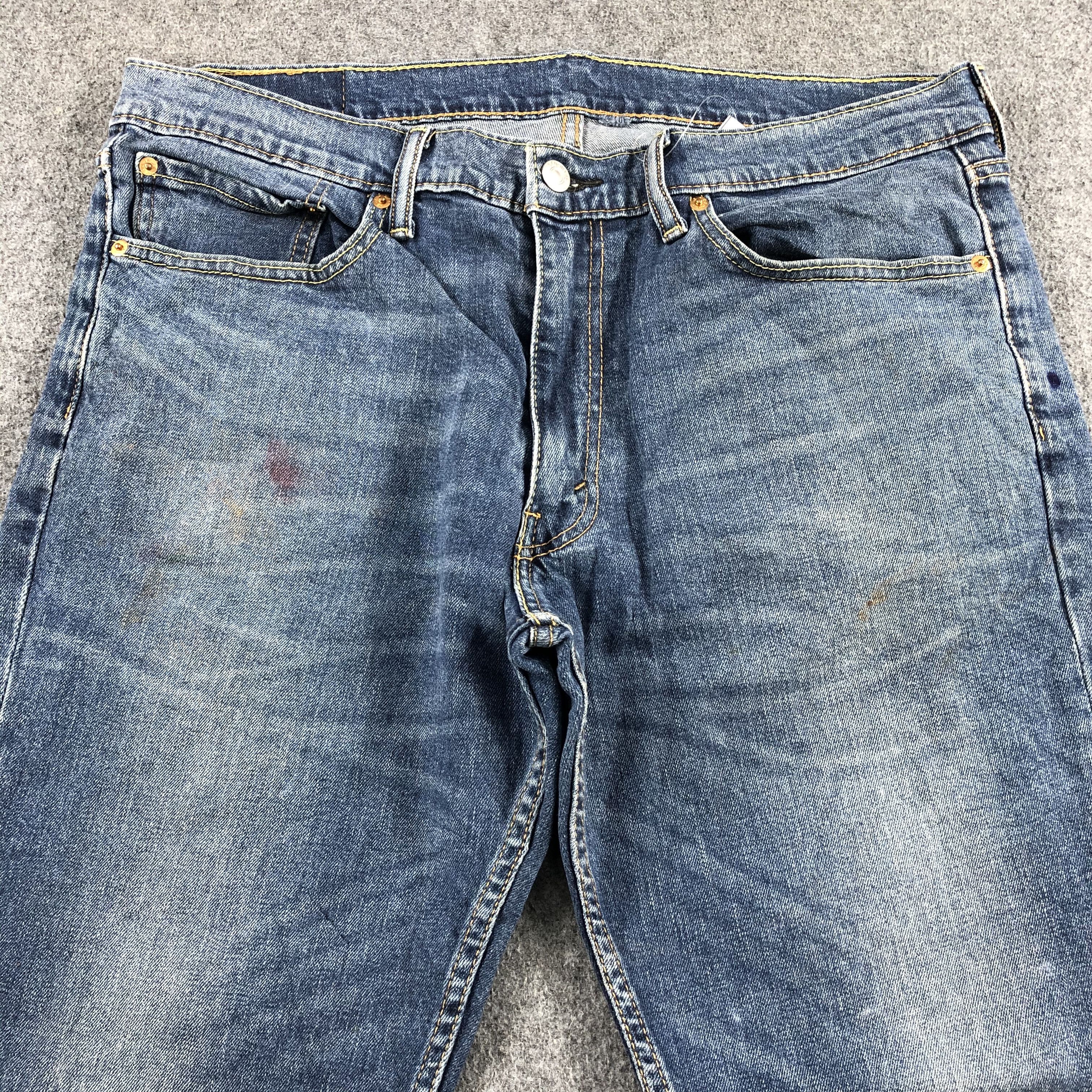 Levi's Vintage Blue Wash Levis 511 Jeans-J1588 Size US 36 / EU 52 - 3 Thumbnail