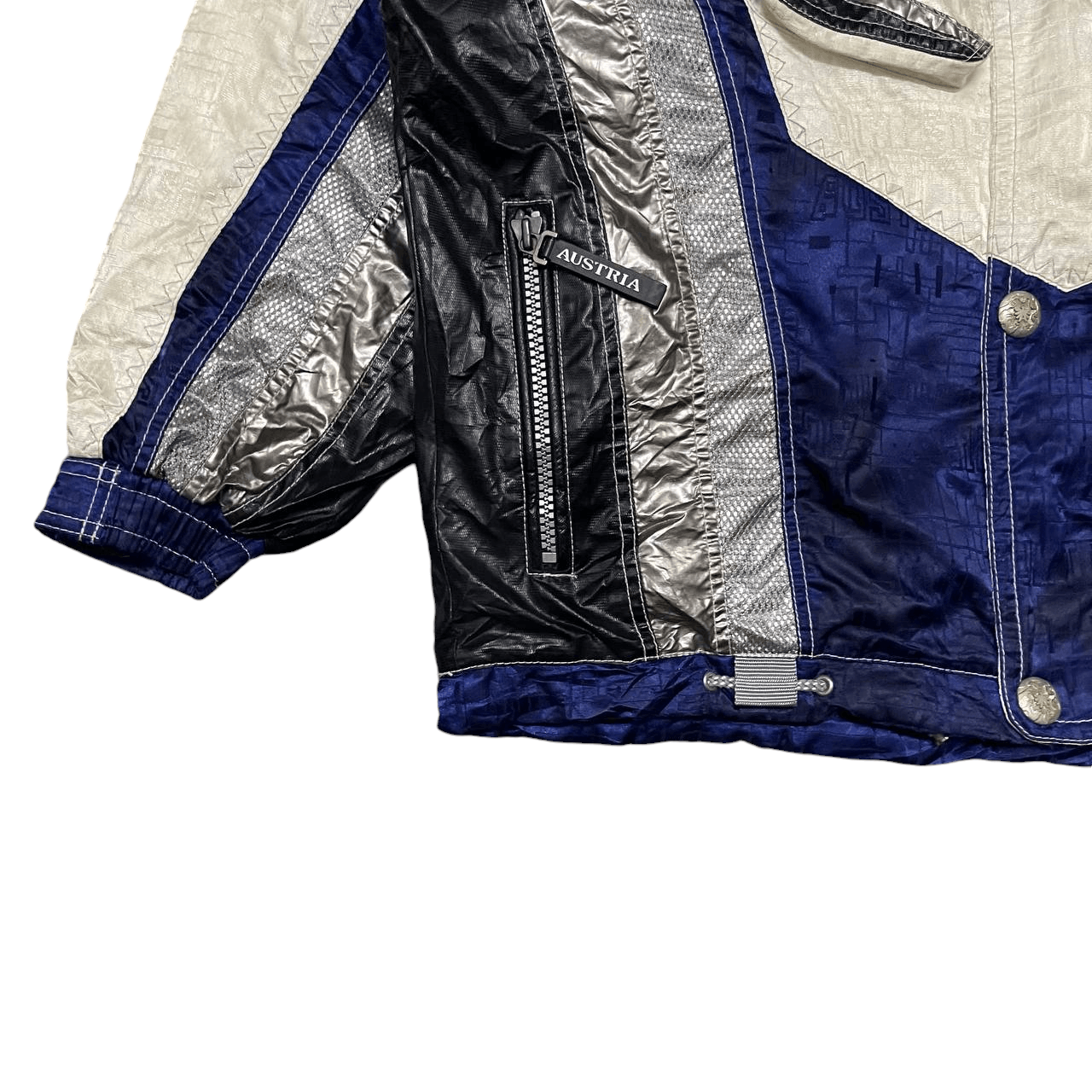 Asics Vintage Austria x Asics Ski Hooded Jacket Size US L / EU 52-54 / 3 - 3 Thumbnail