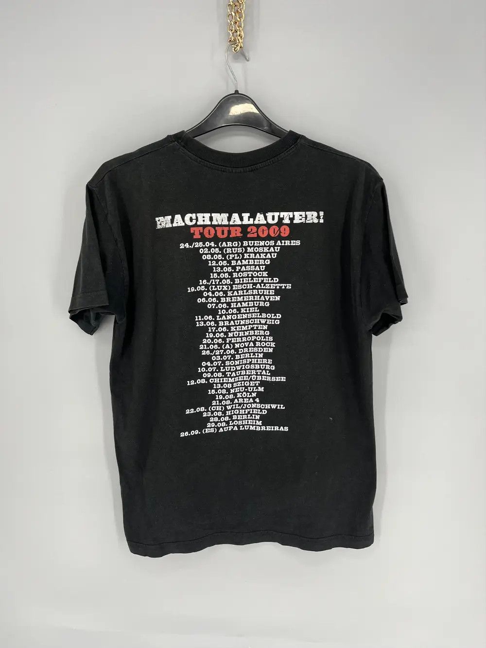 Band Tees Die Toten Hosen 2009 Vintage Band Tour Tee Size M / US 6-8 / IT 42-44 - 9 Thumbnail