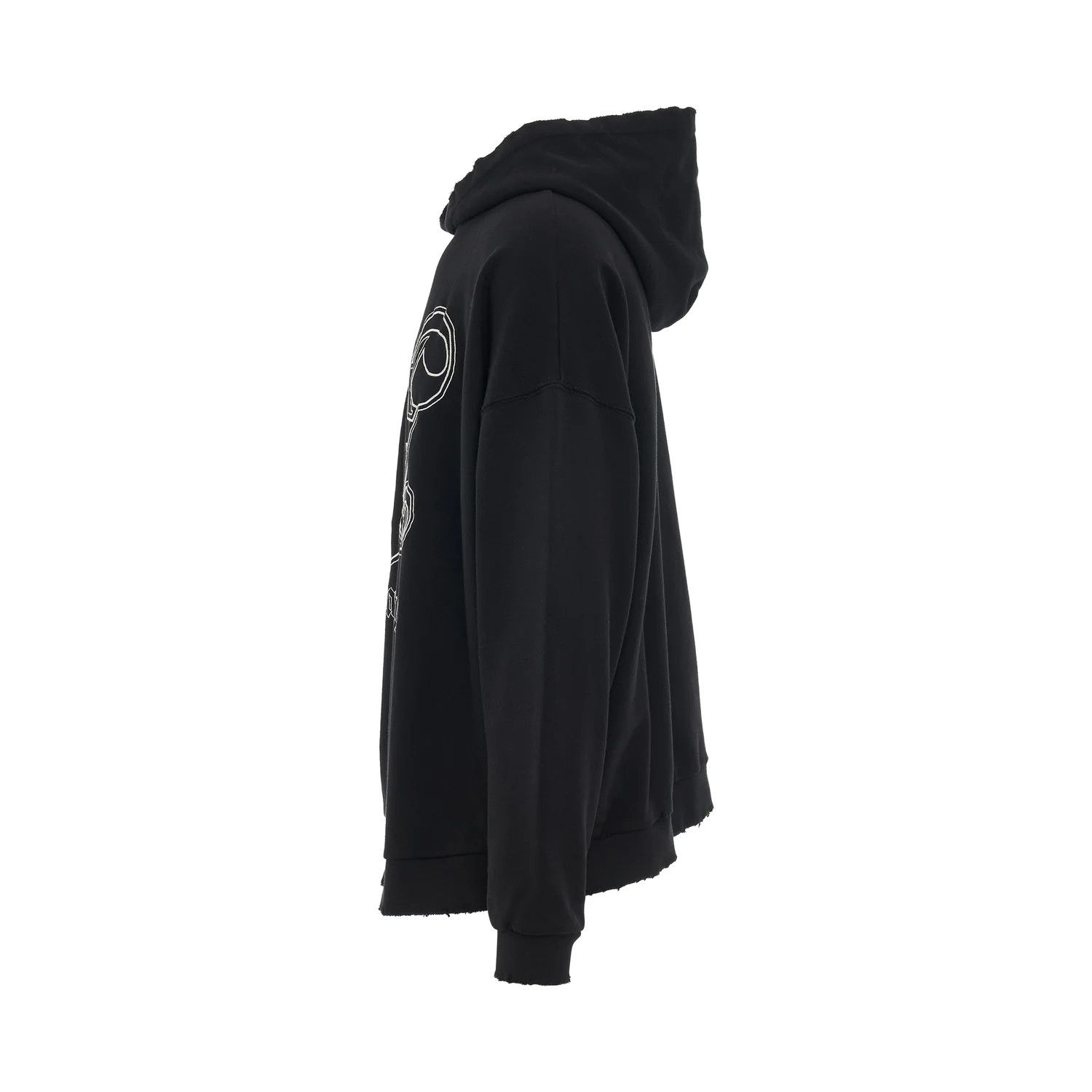 Palm Angels o1mris0824 Hoodie in Black Size US L / EU 52-54 / 3 - 3 Thumbnail