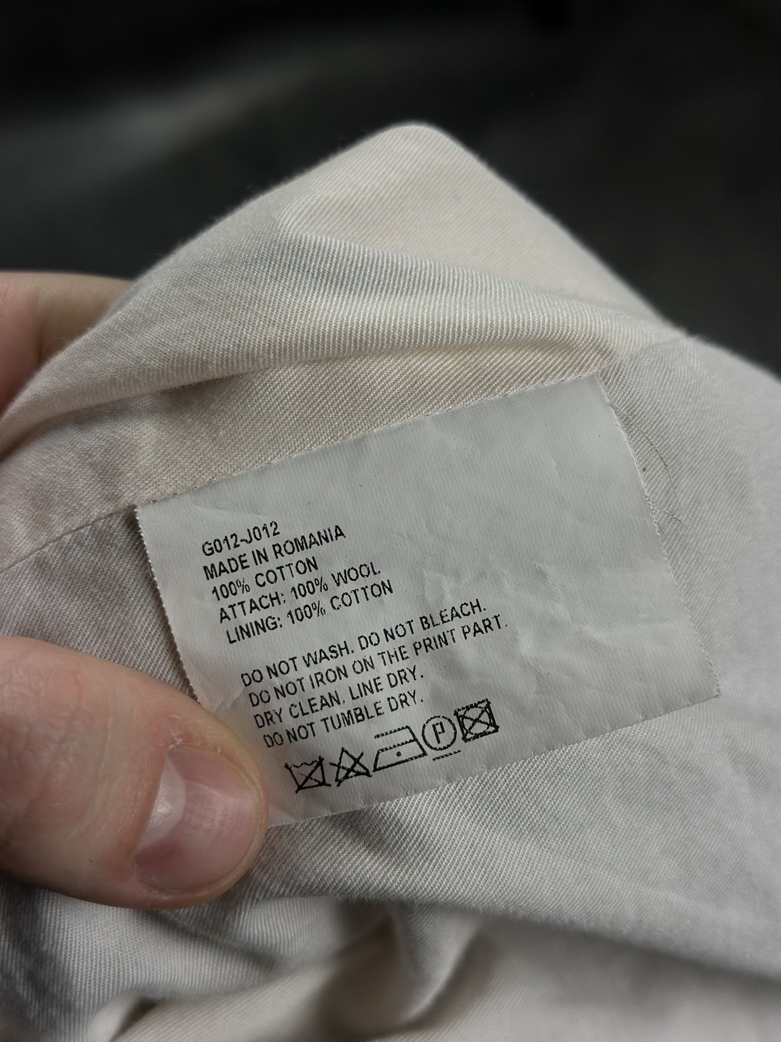 Gosha Rubchinskiy Gosha Rubchinskiy SS2018 Okolorave hybrid hoodie in burgundy Size US M / EU 48-50 / 2 - 6 Thumbnail