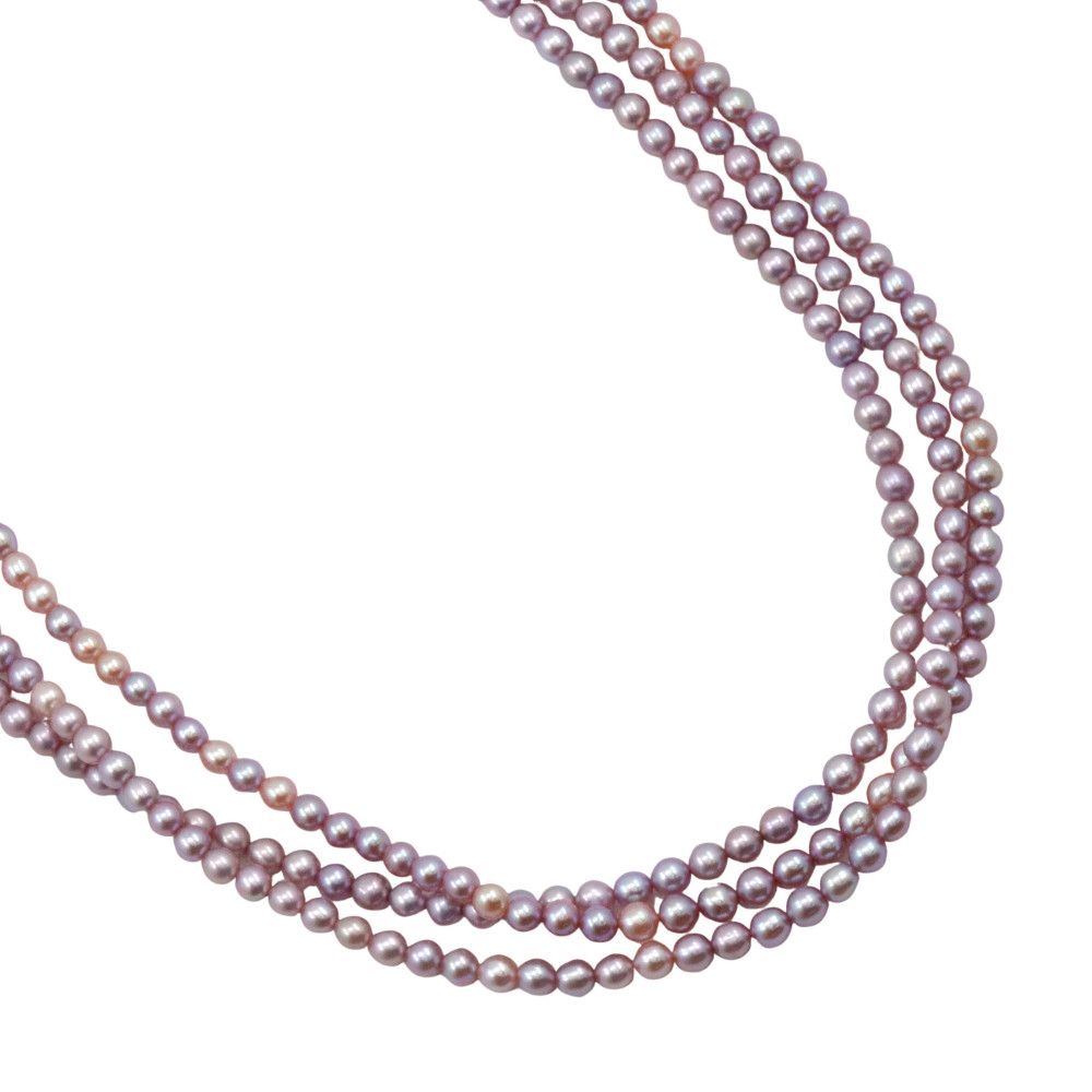 Other Tasaki Tasaki Baby Pearl Silver Pearl Necklace Precious Metal Necklace DUTY FREE for USA Size ONE SIZE - 1 Thumbnail