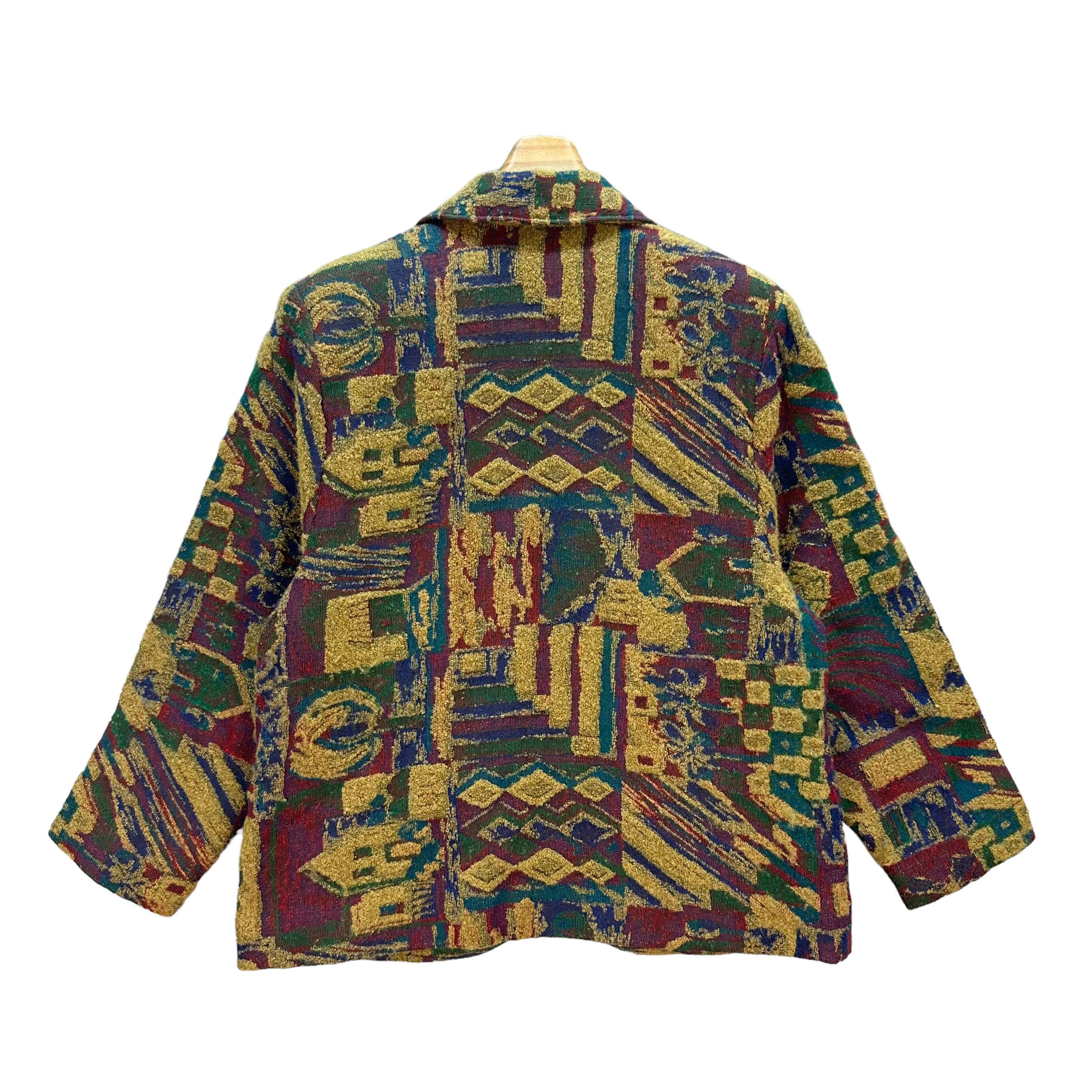 Japanese Brand CHIANTI CLASSICO MULTICOLOR JACKET #8619-017 Size M / US 6-8 / IT 42-44 - 9 Thumbnail