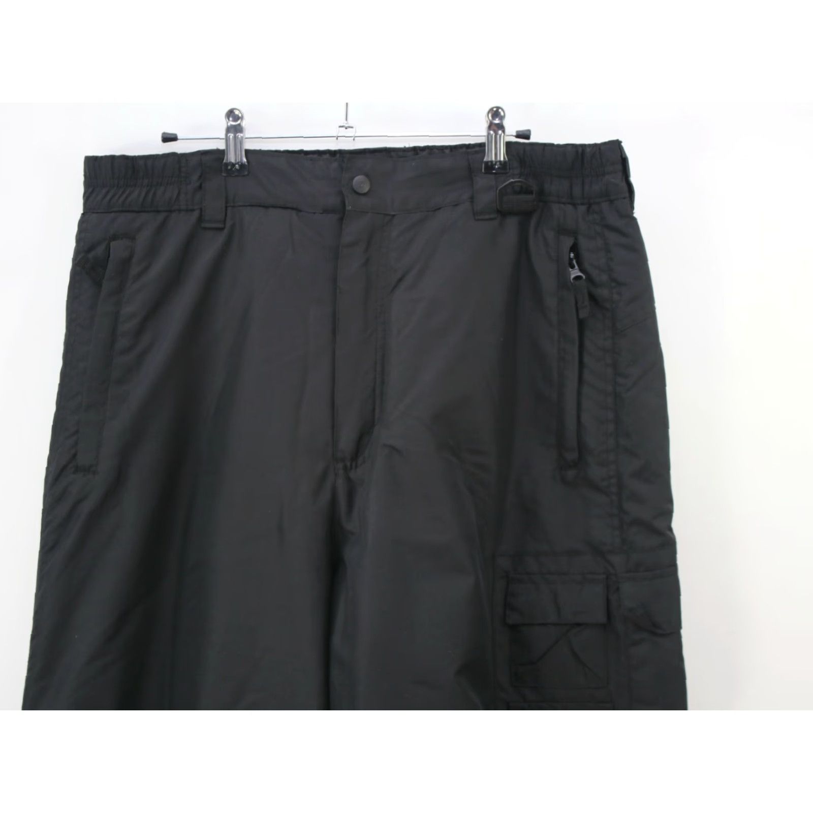 Faded Glory Faded Glory Snow Pant Womens Black Size 32-34 High Rise Straight 29in Inseam Medium Size 24" / US 00 / IT 34 - 3 Thumbnail