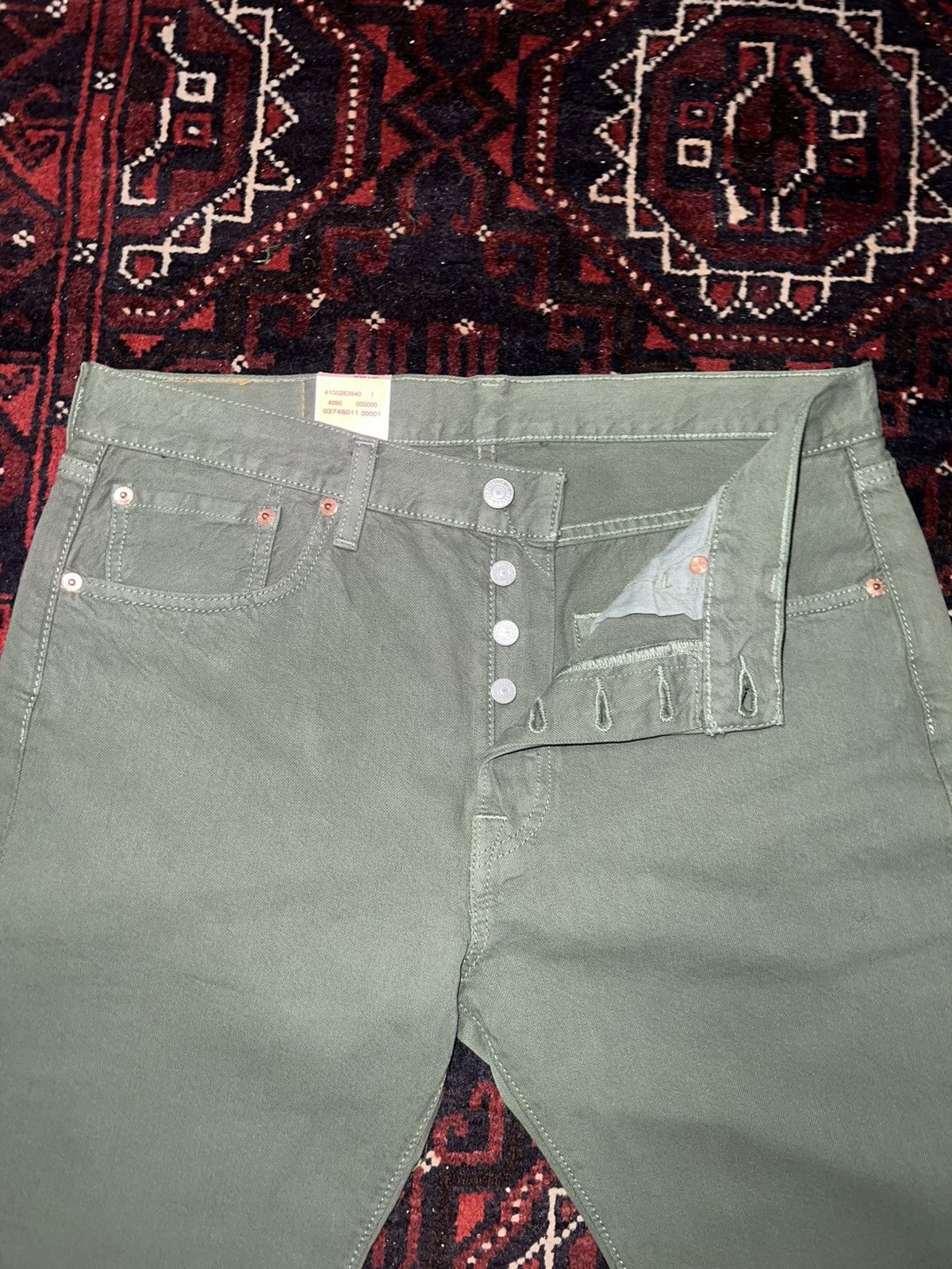 Levi's × Vintage Levi’s 501 Denim Jeans 32x30 Size US 32 / EU 48 - 4 Thumbnail
