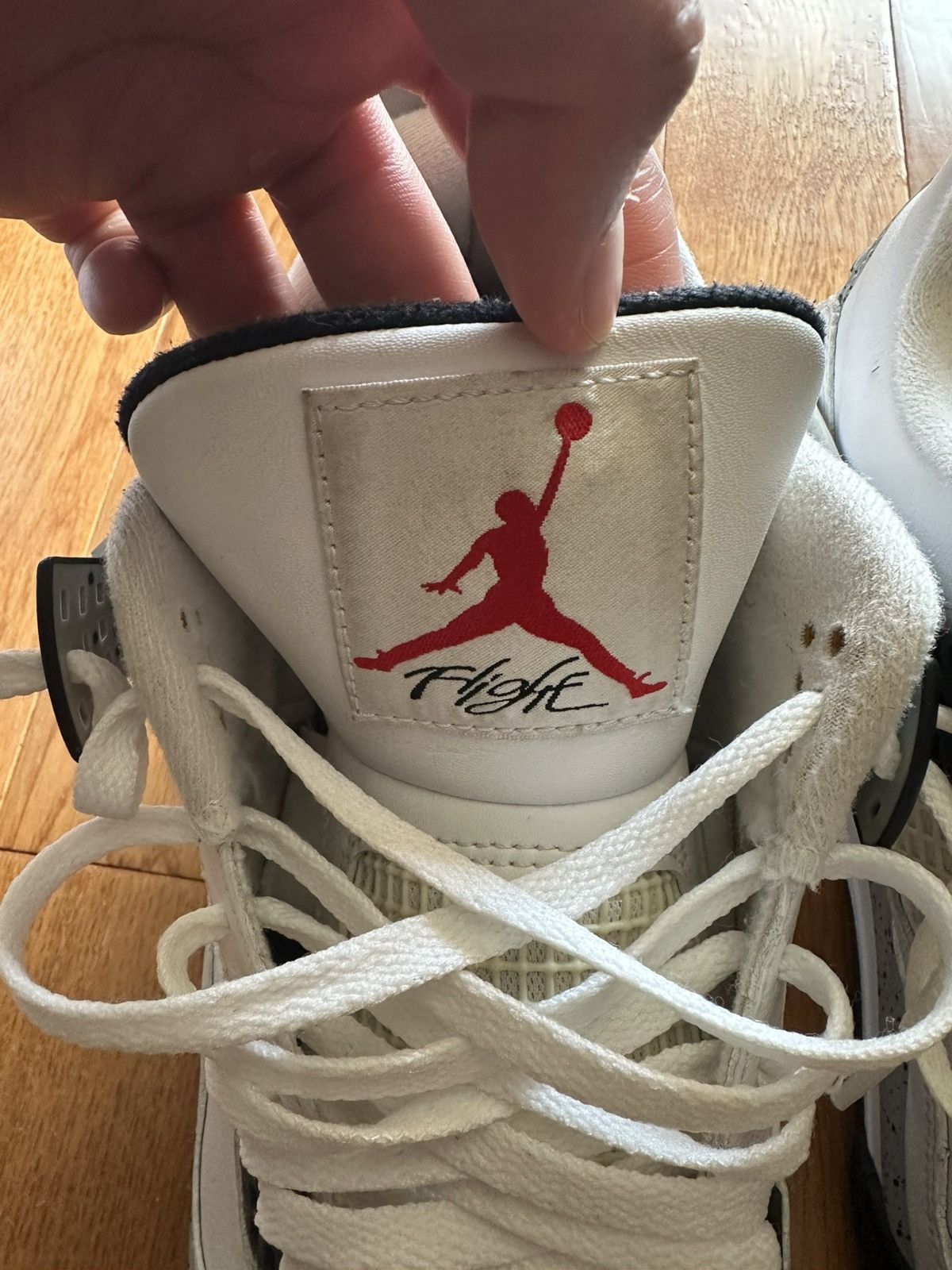 Jordan Brand Air Jordan 4 Cement Size US 12 / EU 45 - 7 Thumbnail