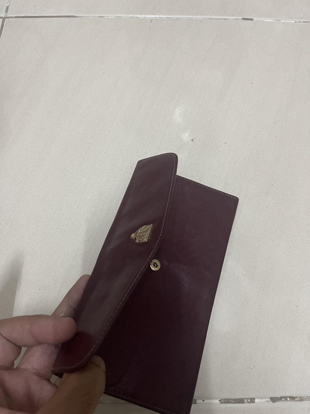 Gallery Dept. × Lanvin Vintage 80s lanvin leather wallet Size ONE SIZE - 6 Thumbnail