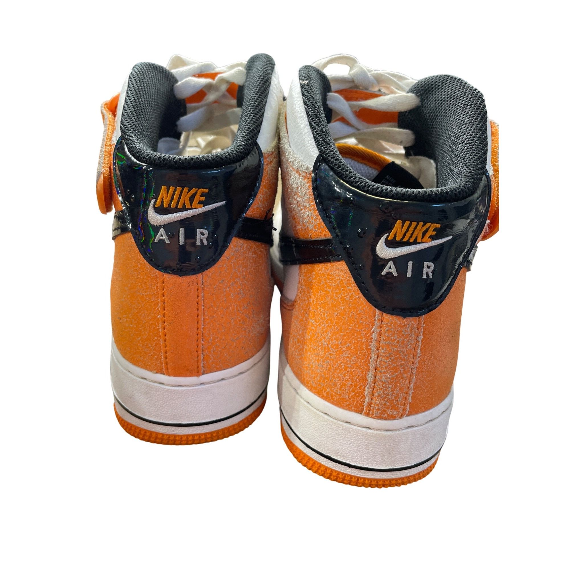 Nike Nike Air Force 1 Mid "I Got Next" Mens white orange Sneakers Size US 12 / EU 45 - 8 Thumbnail