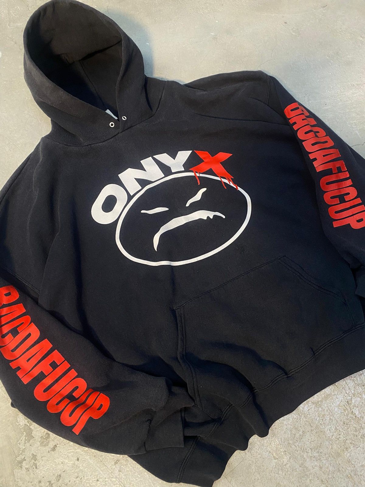 Rap Tees ONYX Bacdafucup MadFace Logo Hoodie Size US XL / EU 56 / 4 - 2 Thumbnail