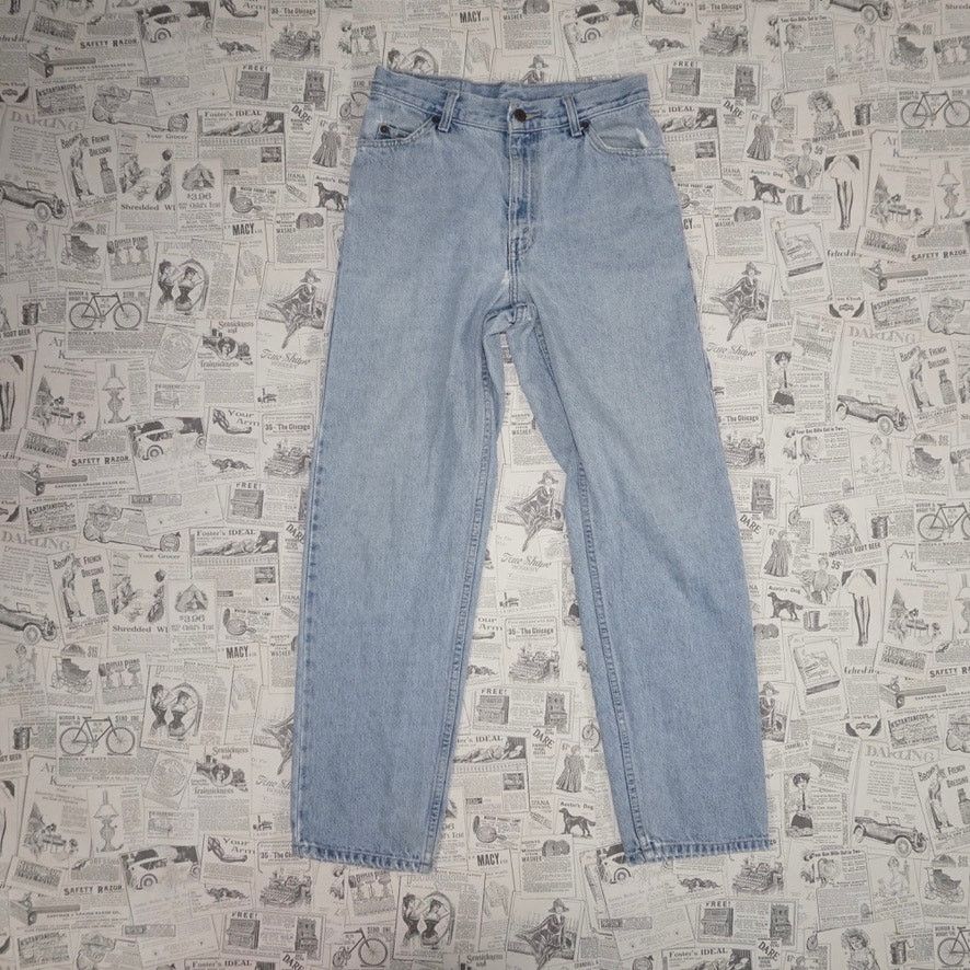 Vintage 28 - Vintage Y2K Brittania straight super faded denim pants Size US 28 / EU 44 - 1 Thumbnail