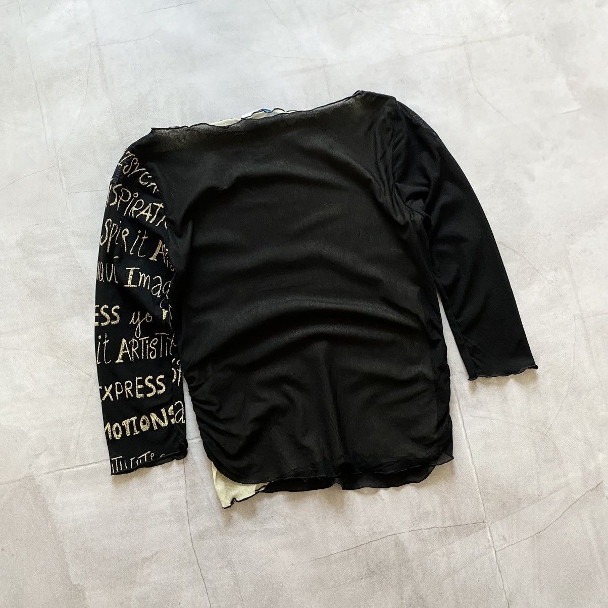 Hysteric Glamour Poem Cute Hysteric Glamour Vibe Long Sleeve T Shirt LGB Size S / US 4 / IT 40 - 6 Thumbnail