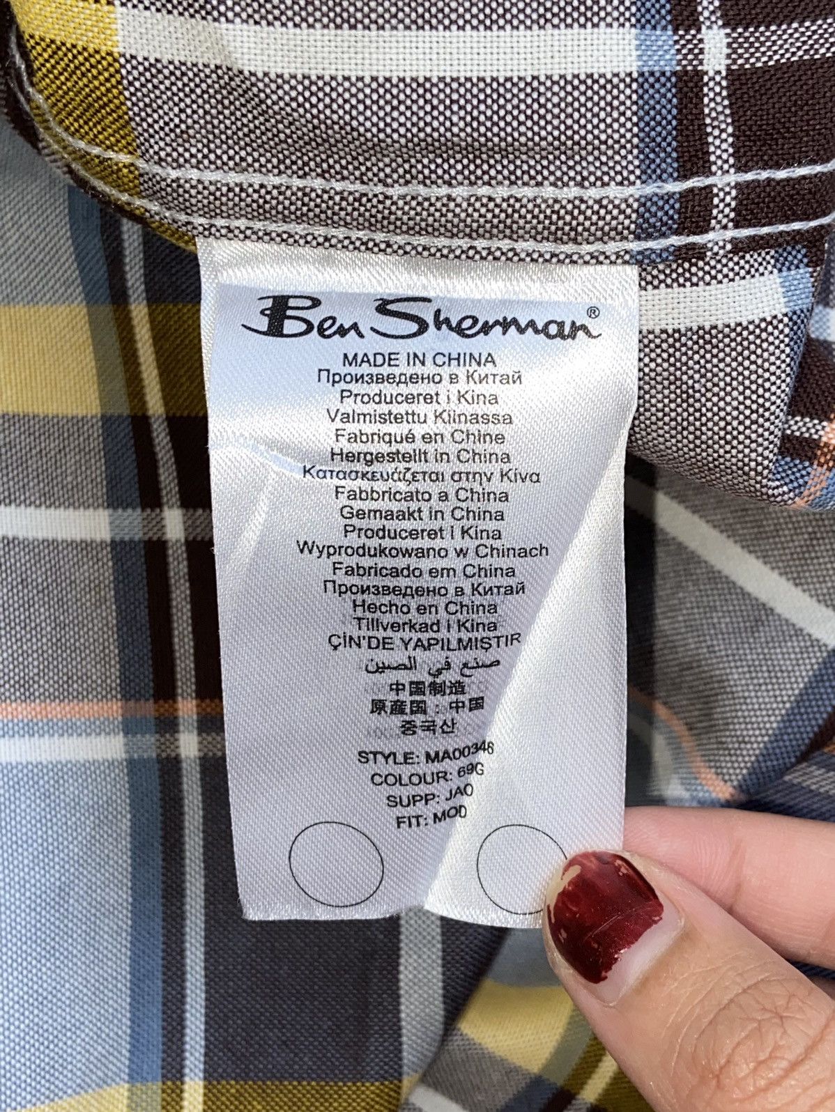 Ben Sherman PLECTRUM By BEN SHERMAN Shirt Size US L / EU 52-54 / 3 - 9 Thumbnail