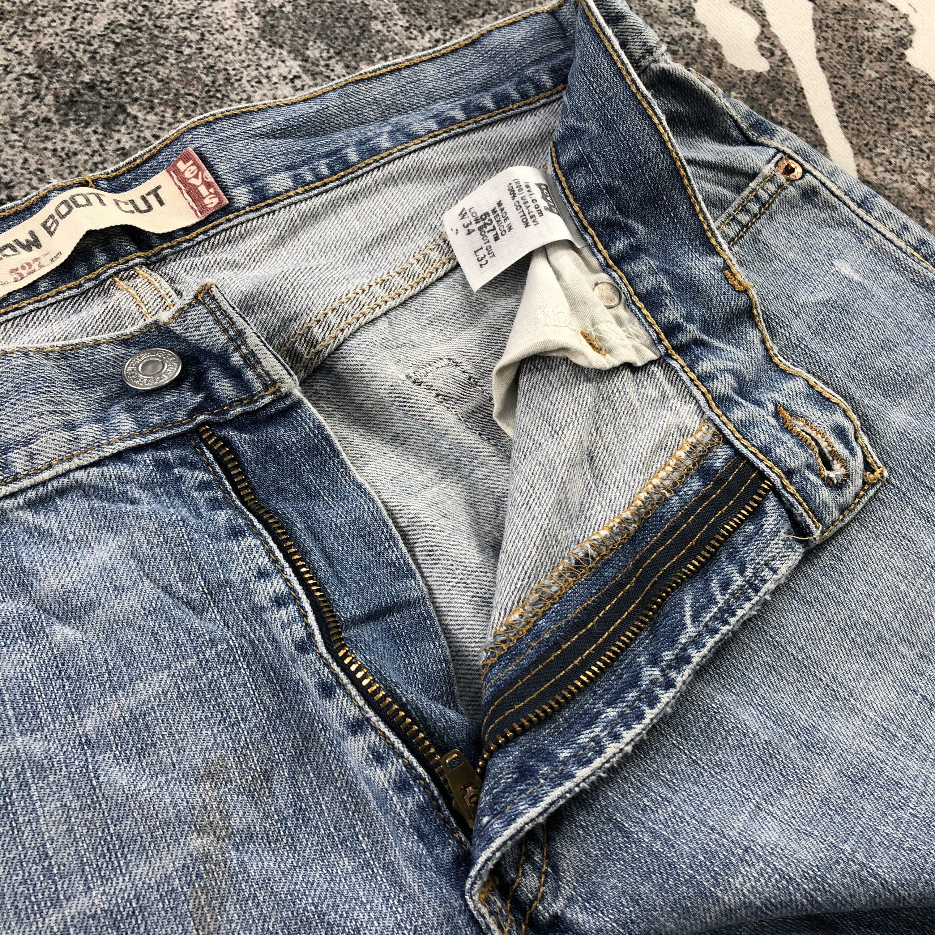 Levi's Vintage Levis 527 Jeans Flare Denim KJ924 Size US 34 / EU 50 - 11 Thumbnail