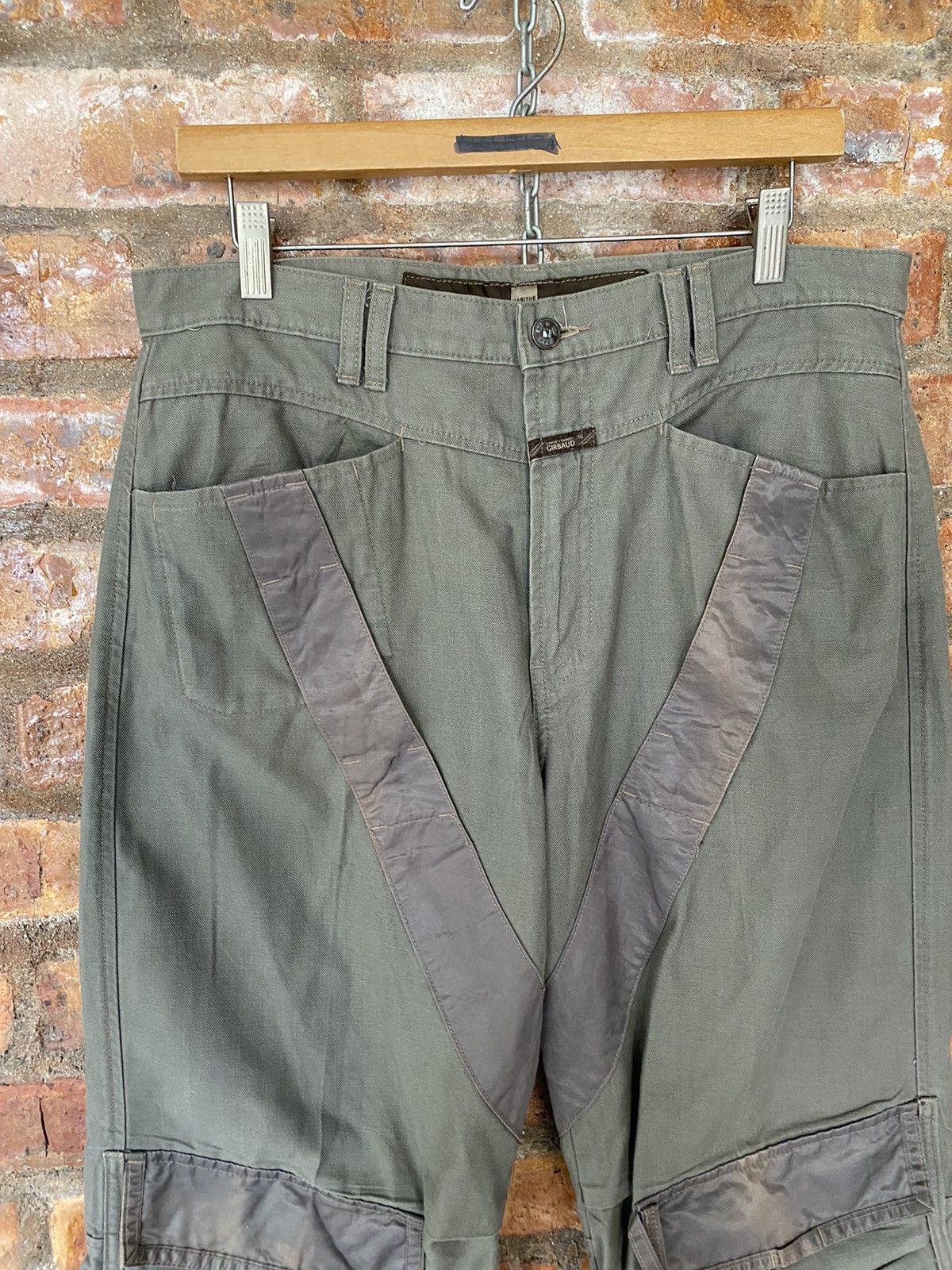 14th Addiction × Japanese Brand × Marithe + Francois Girbaud Marithe Francois Girbaud Bondage parachute knee pocket pants Size US 32 / EU 48 - 5 Thumbnail