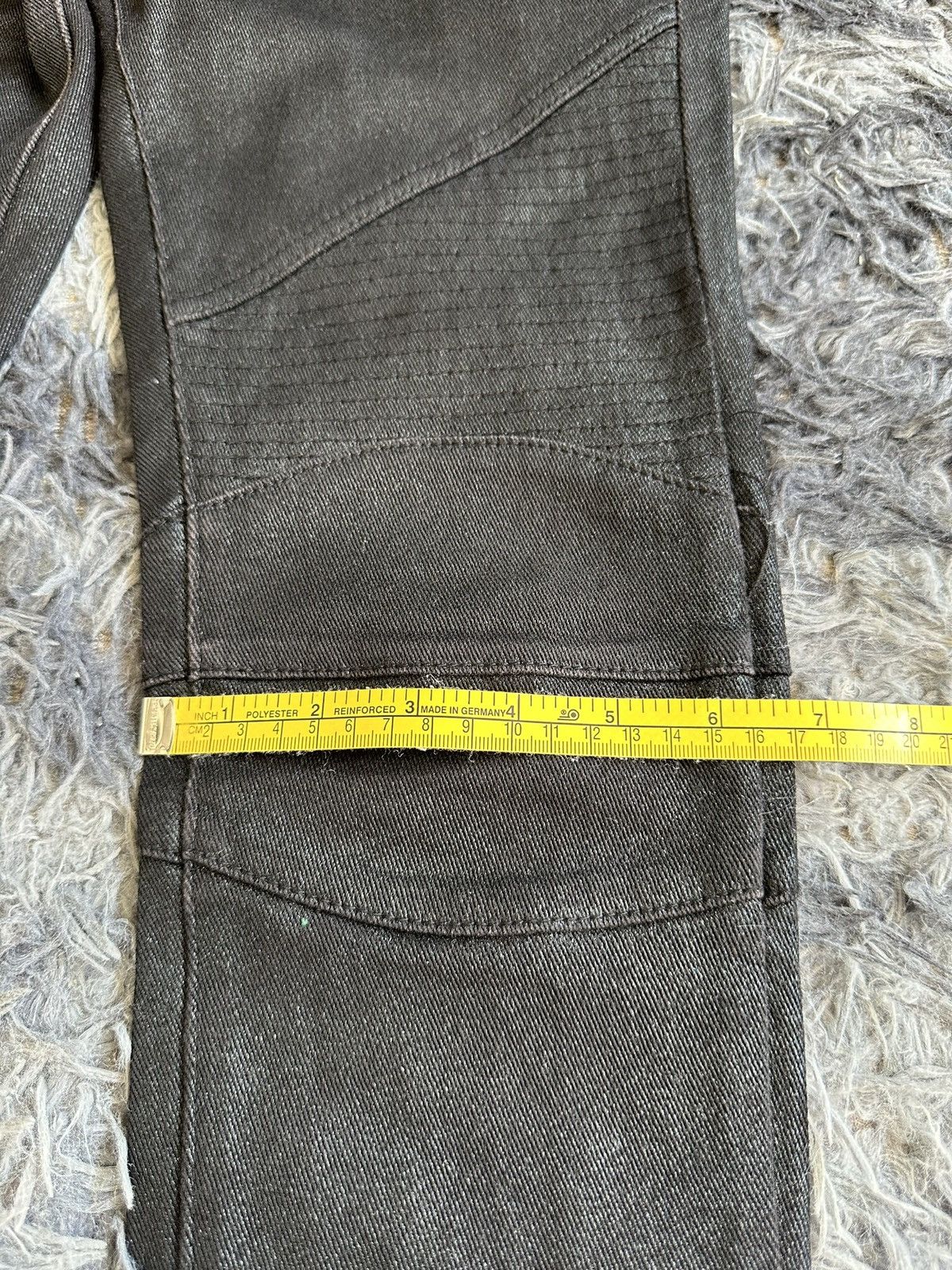 If Six Was Nine 00's SEANA waxed biker skinny pant Size US 31 - 19 Thumbnail