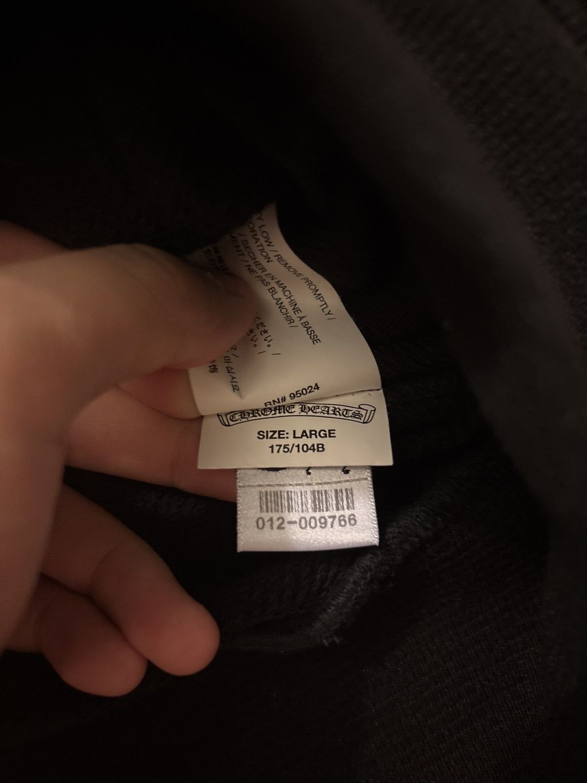 Chrome Hearts × Matty Boy Chomper hoodie Size US L / EU 52-54 / 3 - 12 Thumbnail