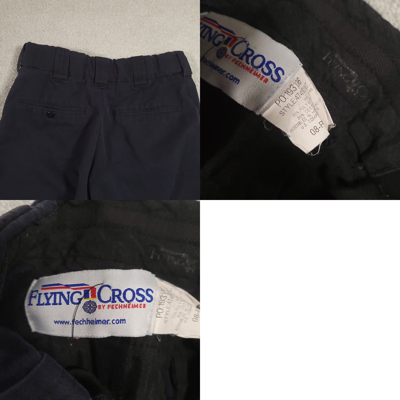 Vintage Flying Cross Pants Women Size 8 Navy Blue Uniform Tactical EMT Pants Women 8 Navy Blue Sleep? Size 30" / US 8 / IT 44 - 8 Thumbnail