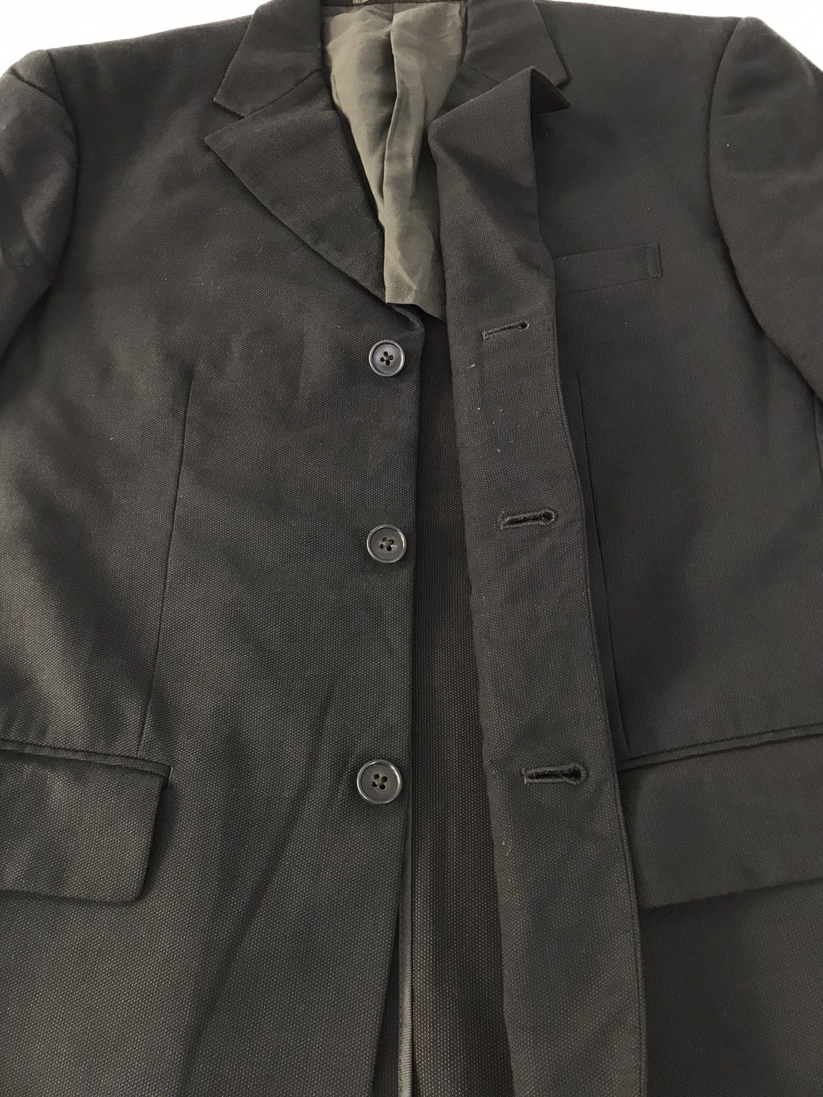 Japanese Brand Kansai Yamamoto Homme Blazer Coat Jacket Simple Design Size US M / EU 48-50 / 2 - 4 Thumbnail