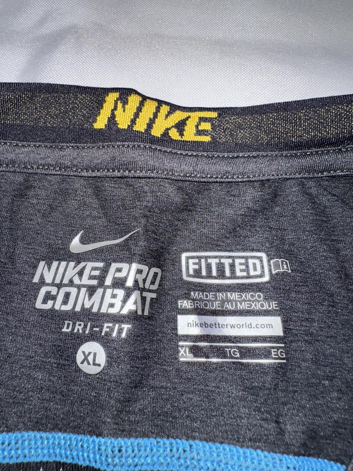 Nike Nike Pro Combat Livestrong Fitted Shirt Size US XL / EU 56 / 4 - 5 Thumbnail