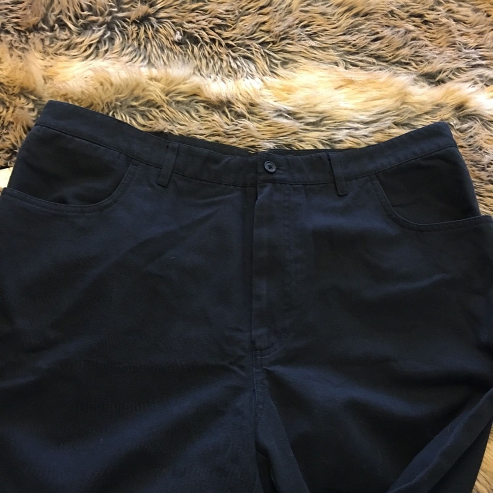Perry Ellis Perry Ellis men’s black principle slacks NWT 38/30 Size US 38 / EU 54 - 2 Thumbnail