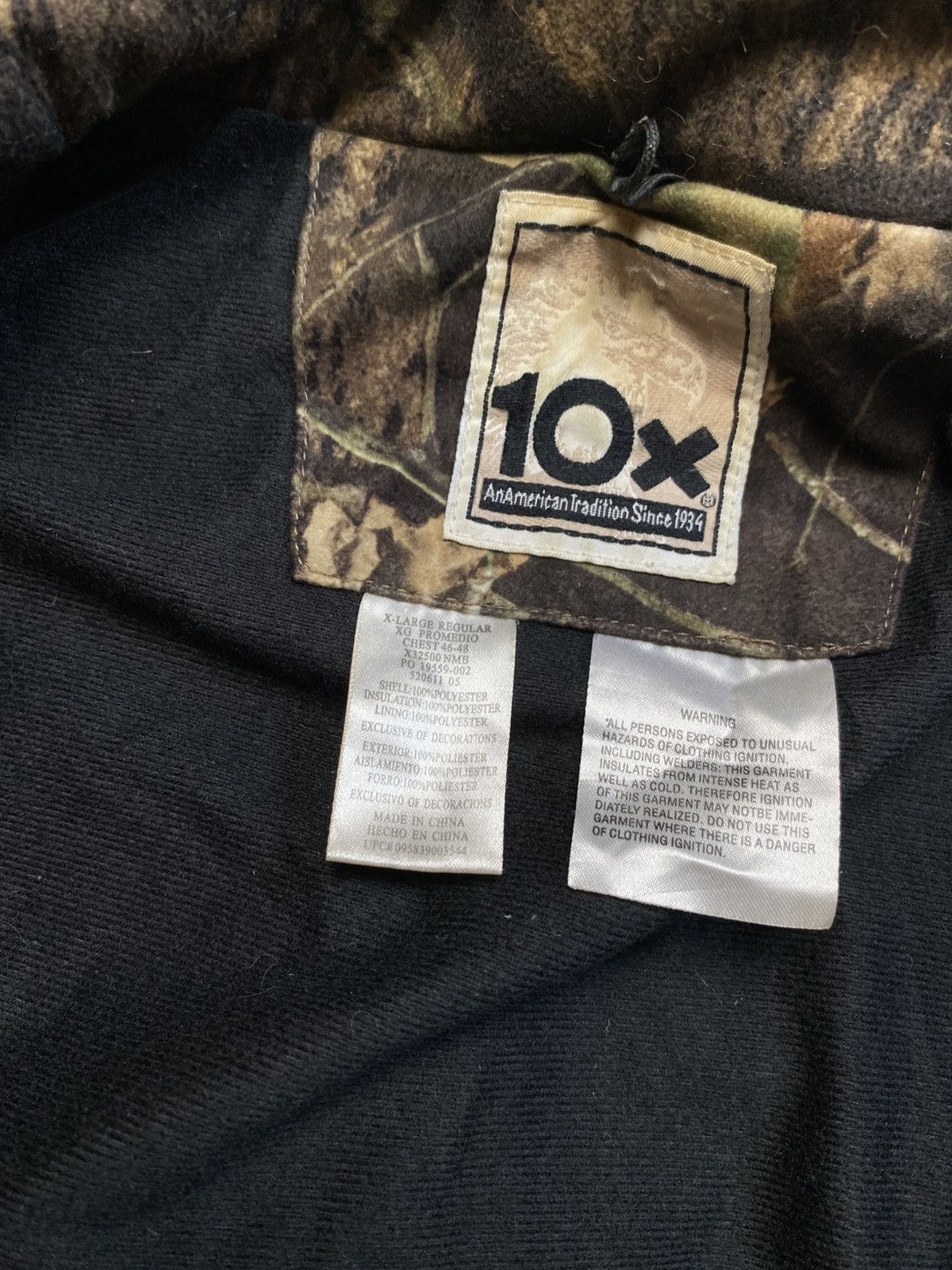 Mossy Oaks × Realtree Cape bomber jacket Real tree mossy oak hunter set streetwear Size US XL / EU 56 / 4 - 10 Thumbnail