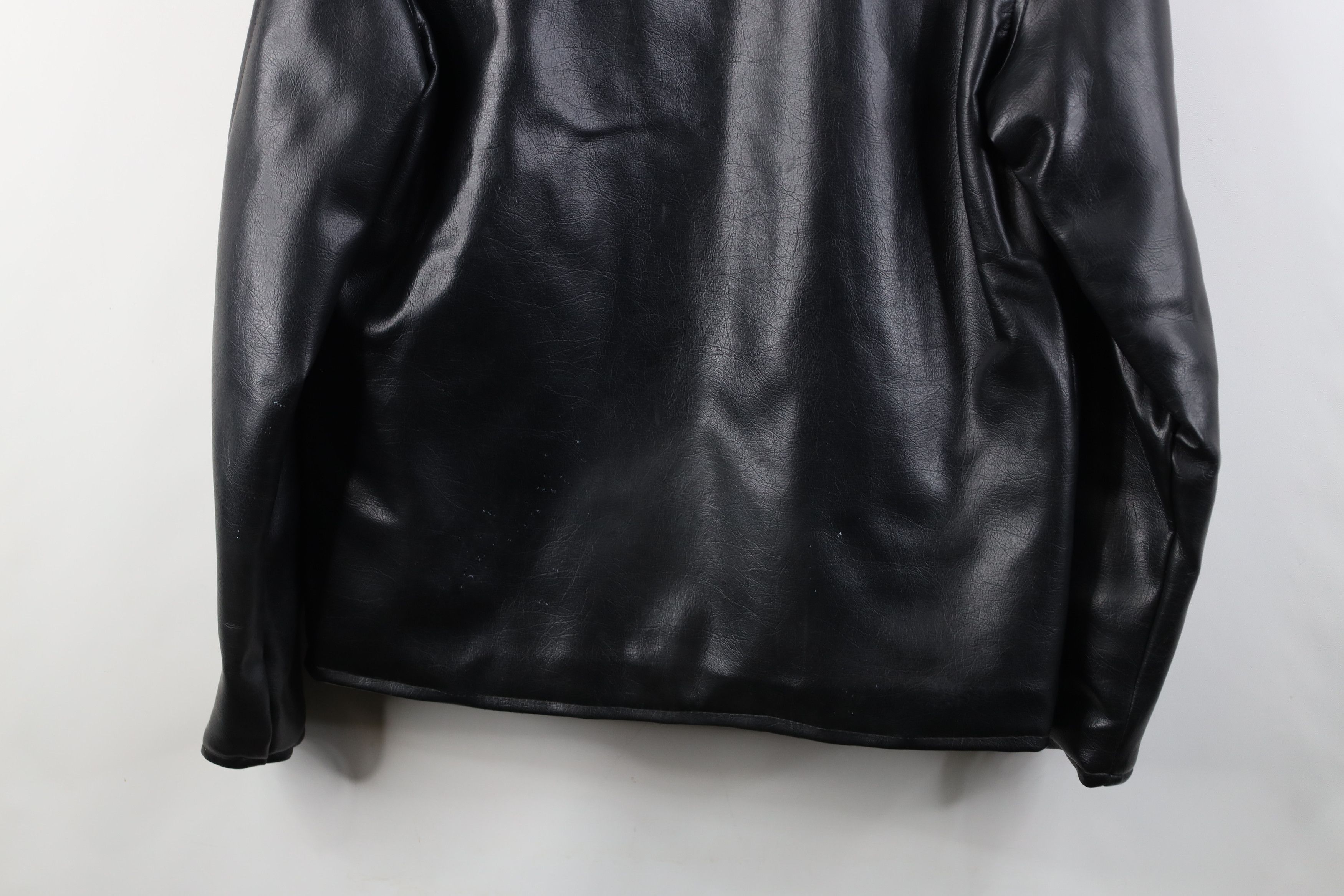 Vintage Vintage 60s 70s Streetwear Leather Cafe Racer Jacket Japan Size US L / EU 52-54 / 3 - 17 Thumbnail