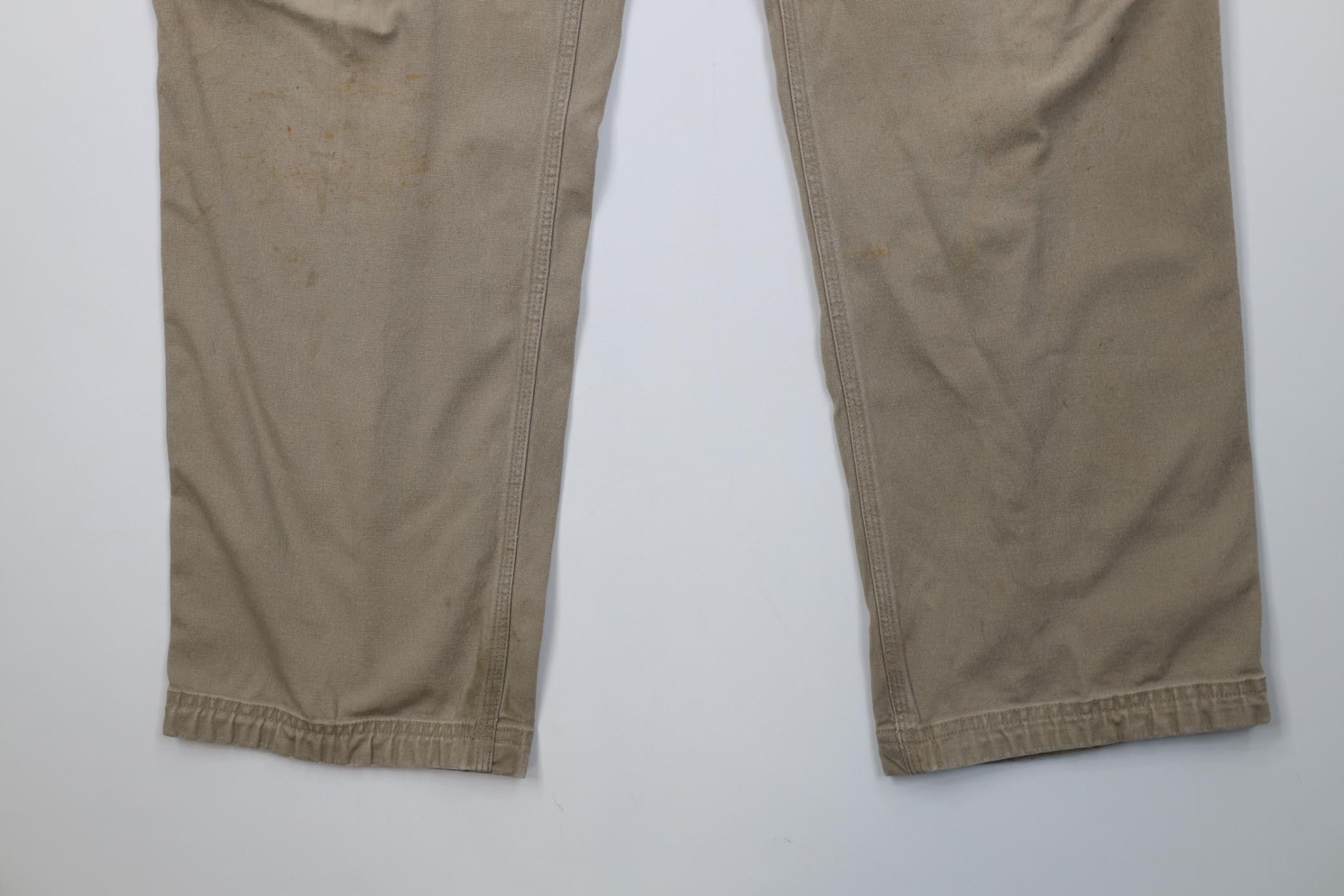 Duluth Trading Company Duluth Trading Co Canvas Flex Fire Hose Pants Workwear Size US 34 / EU 50 - 4 Thumbnail