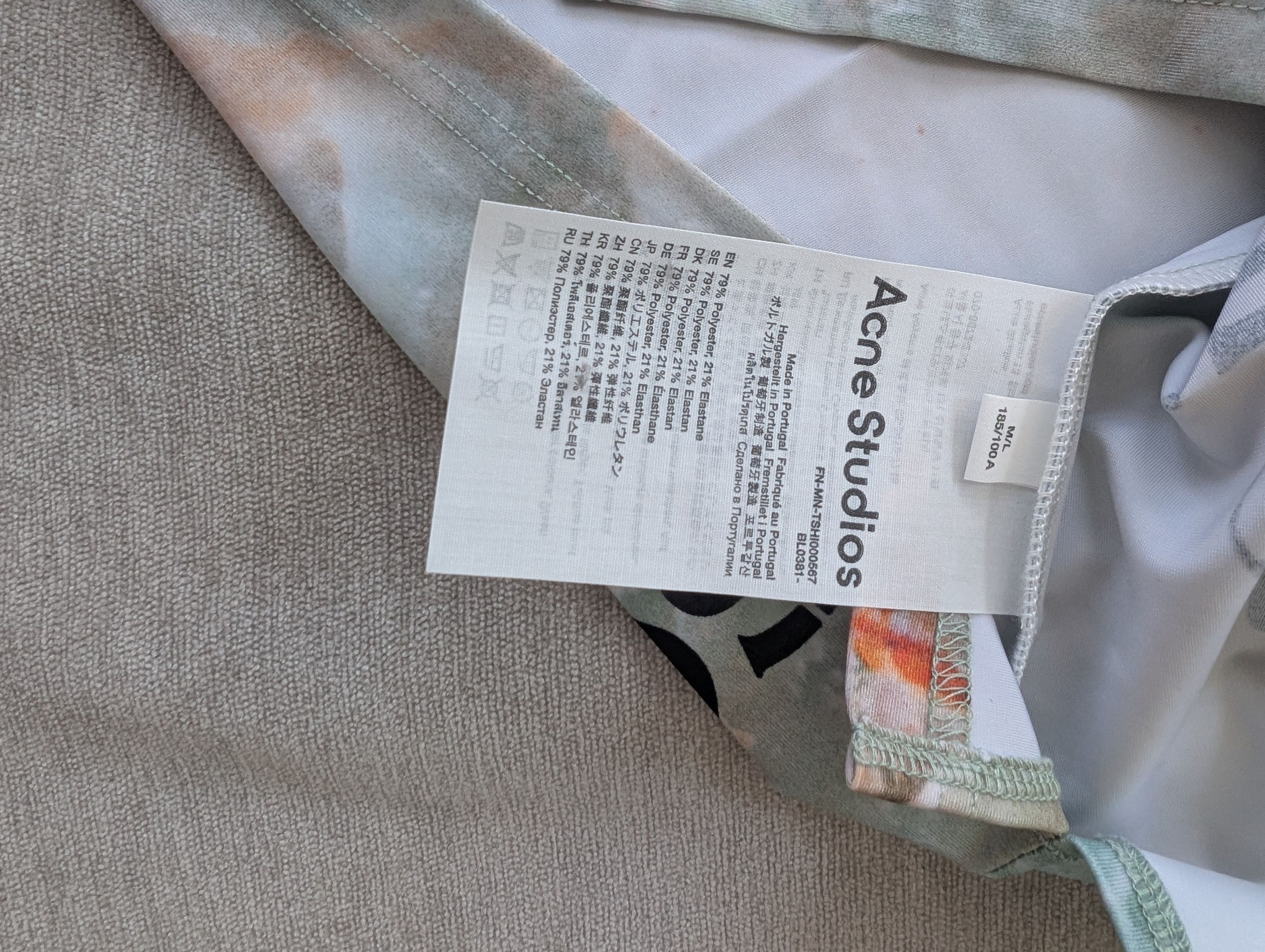 Acne Studios Tank Top "I only sleep with the best" Size US M / EU 48-50 / 2 - 3 Thumbnail