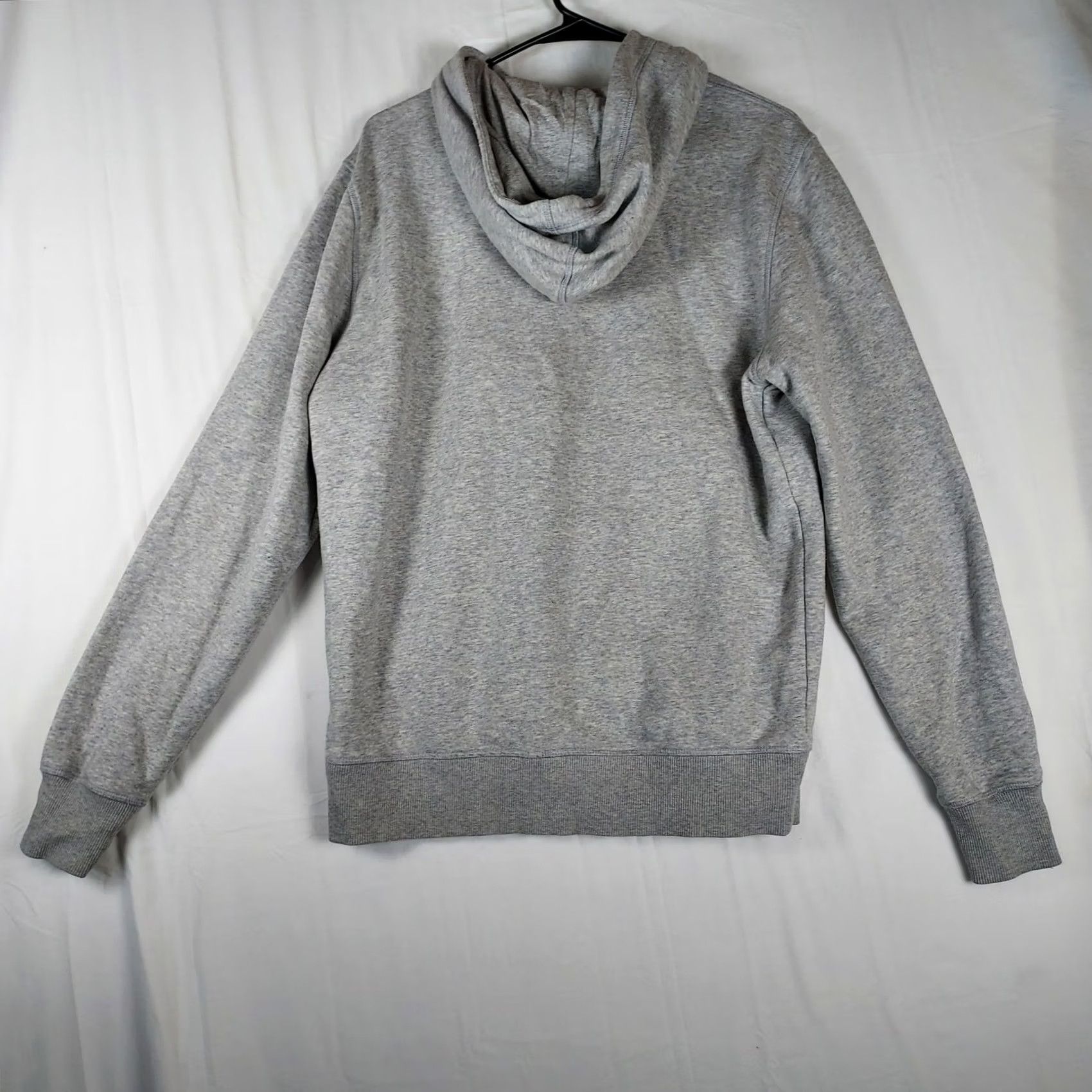 Tommy Hilfiger Tommy Hilfiger Hoodie Mens M Gray Pullover Sweatshirt Flag Logo Casual Size US M / EU 48-50 / 2 - 2 Thumbnail