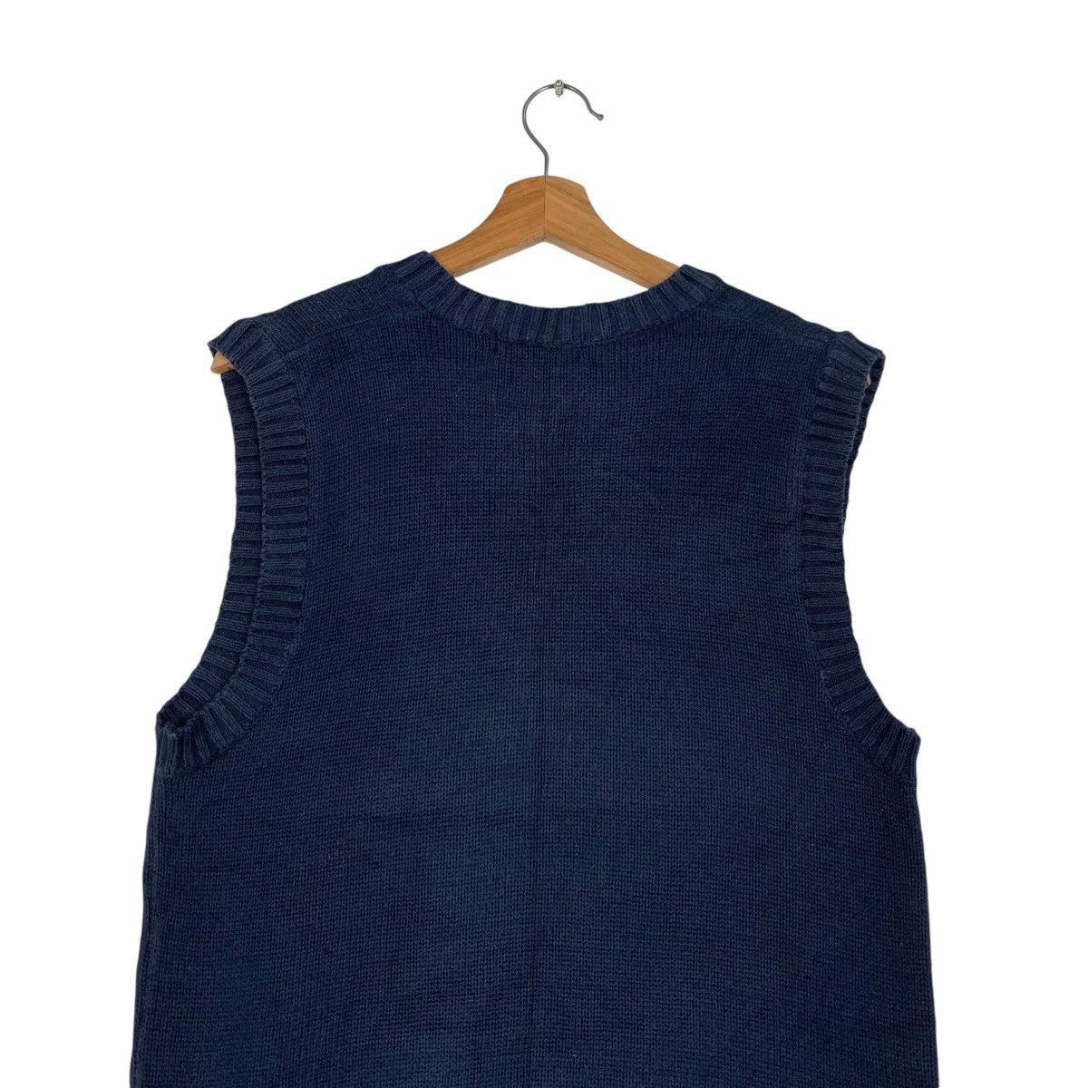 Polo Ralph Lauren POLO RALPH LAUREN Small Logo V Neck Knitted Vest #1191-C54 Size US L / EU 52-54 / 3 - 11 Thumbnail