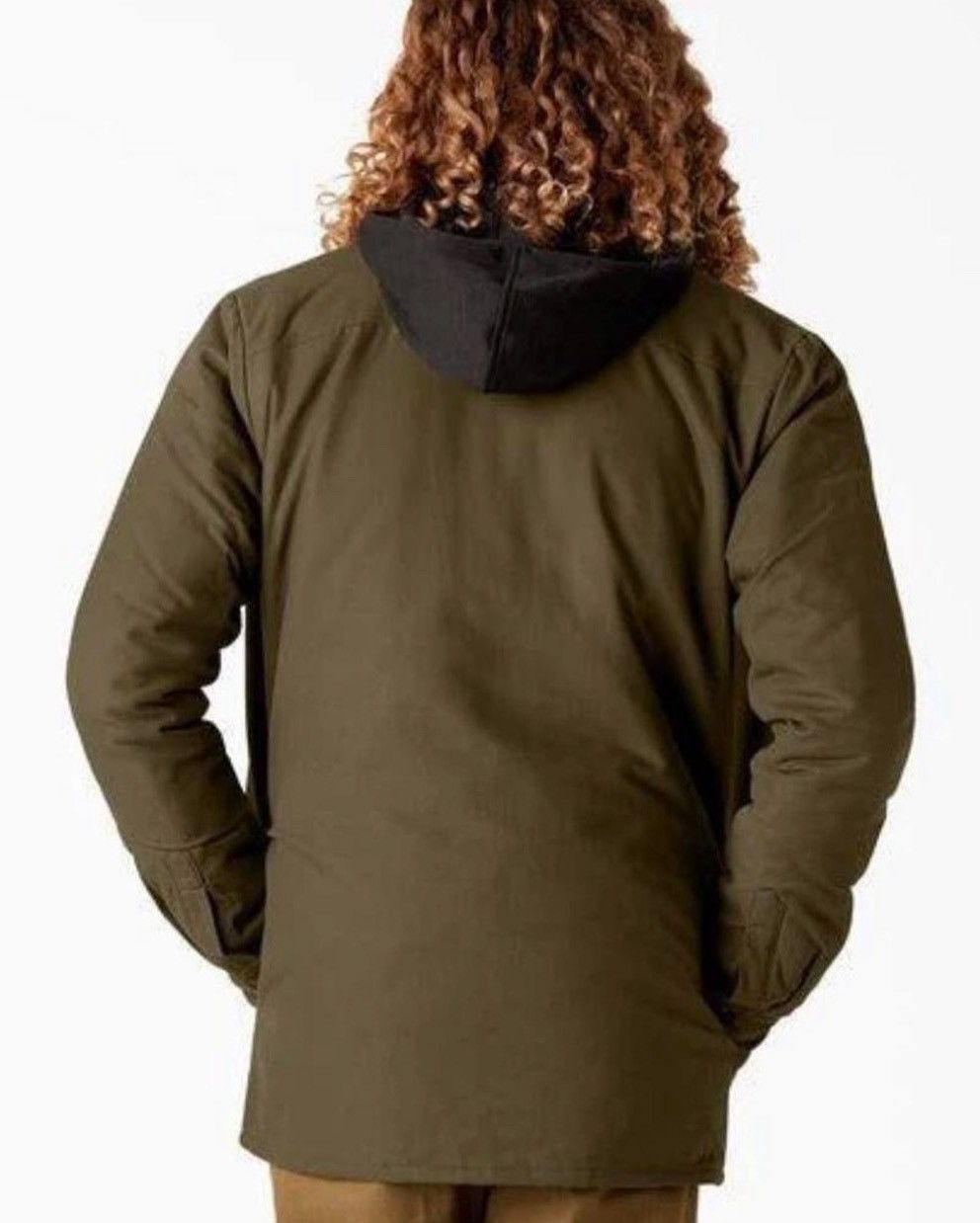 Dickies New olive green jacket with hoodie Size US XL / EU 56 / 4 - 7 Thumbnail