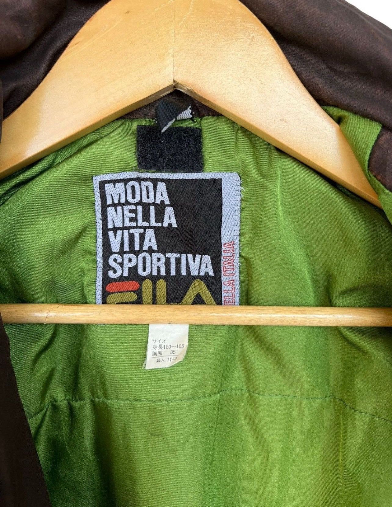 Fila Vintage Sun Faded Fila MA-1 Distressed ParaBomber Jacket Size US M / EU 48-50 / 2 - 11 Thumbnail