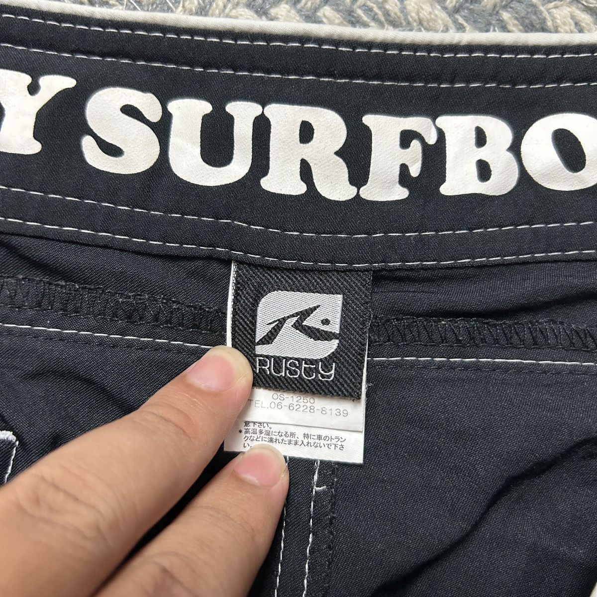 Rusty Rusty Board Shorts Black Color Size US 28 / EU 44 - 9 Thumbnail
