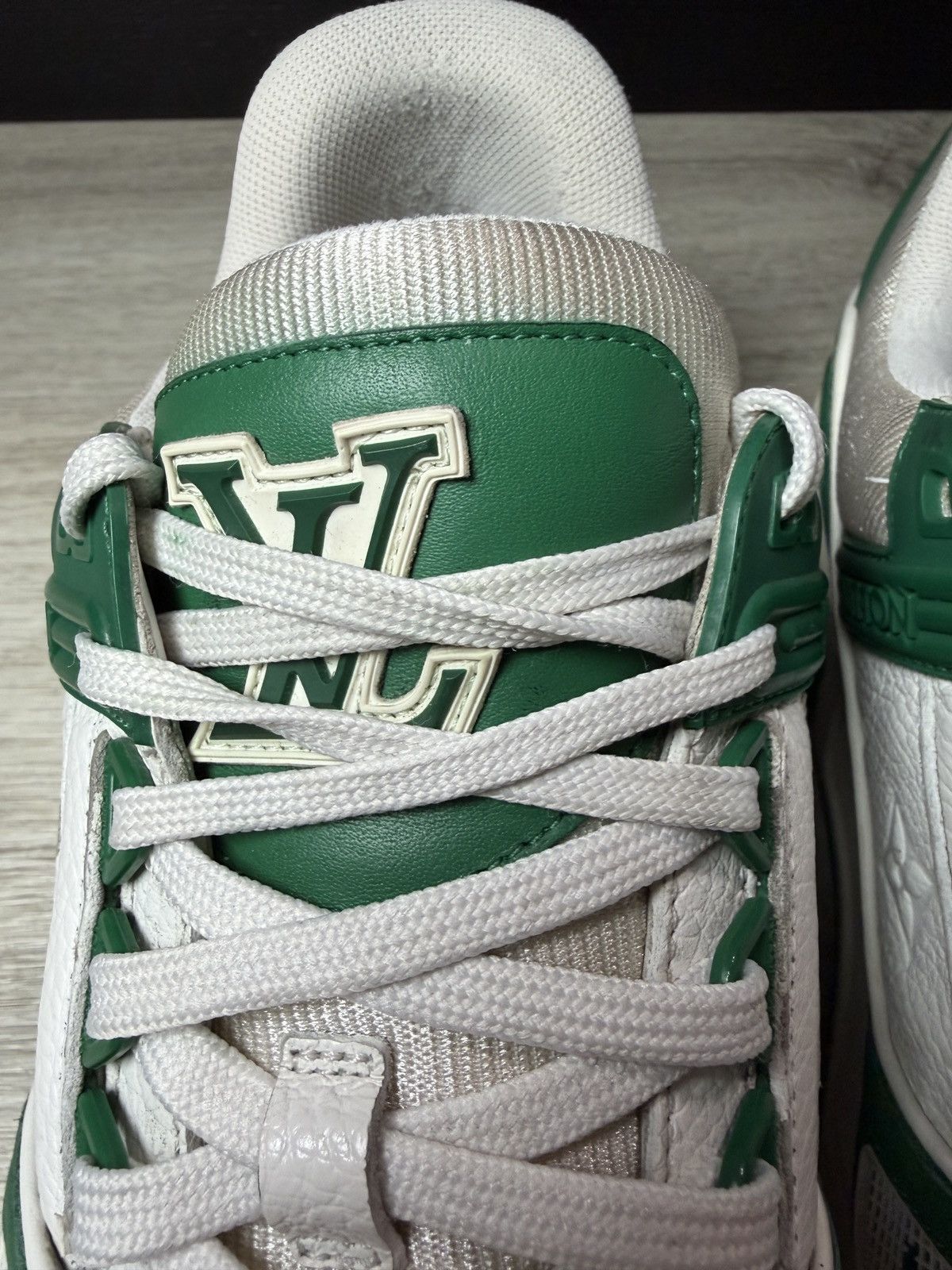 Louis Vuitton Louis Vuiton Trainer Green Size US 6 / EU 39 - 6 Thumbnail