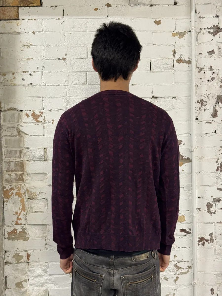 Dries Van Noten Dries Van Noten Red Bordeaux Contemporary Sweater Size US M / EU 48-50 / 2 - 5 Thumbnail