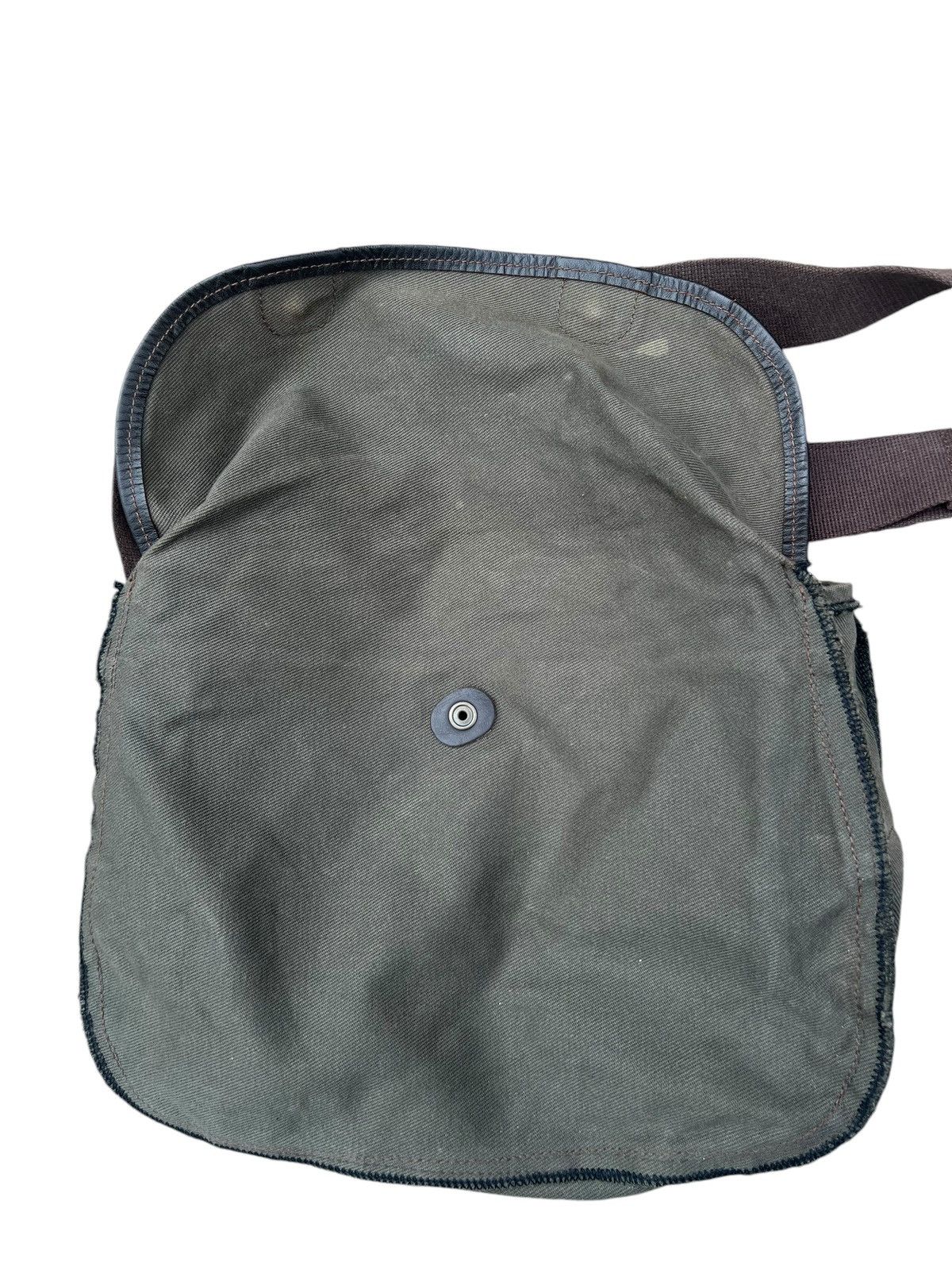 Vintage Vintage Quality Gunslips Sun Fade Waxed Canvas Messenger Bag Size ONE SIZE - 22 Thumbnail