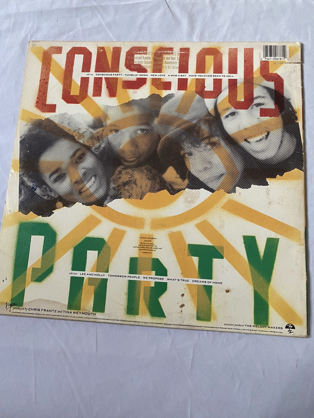Bob Marley Vintage ziggy Marley signed vinyl record reggae Size ONE SIZE - 3 Thumbnail