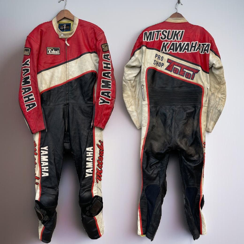 Marlboro × Yamaha MARLBORO X YAMAHA RACING SUIT LEATHER | Grailed