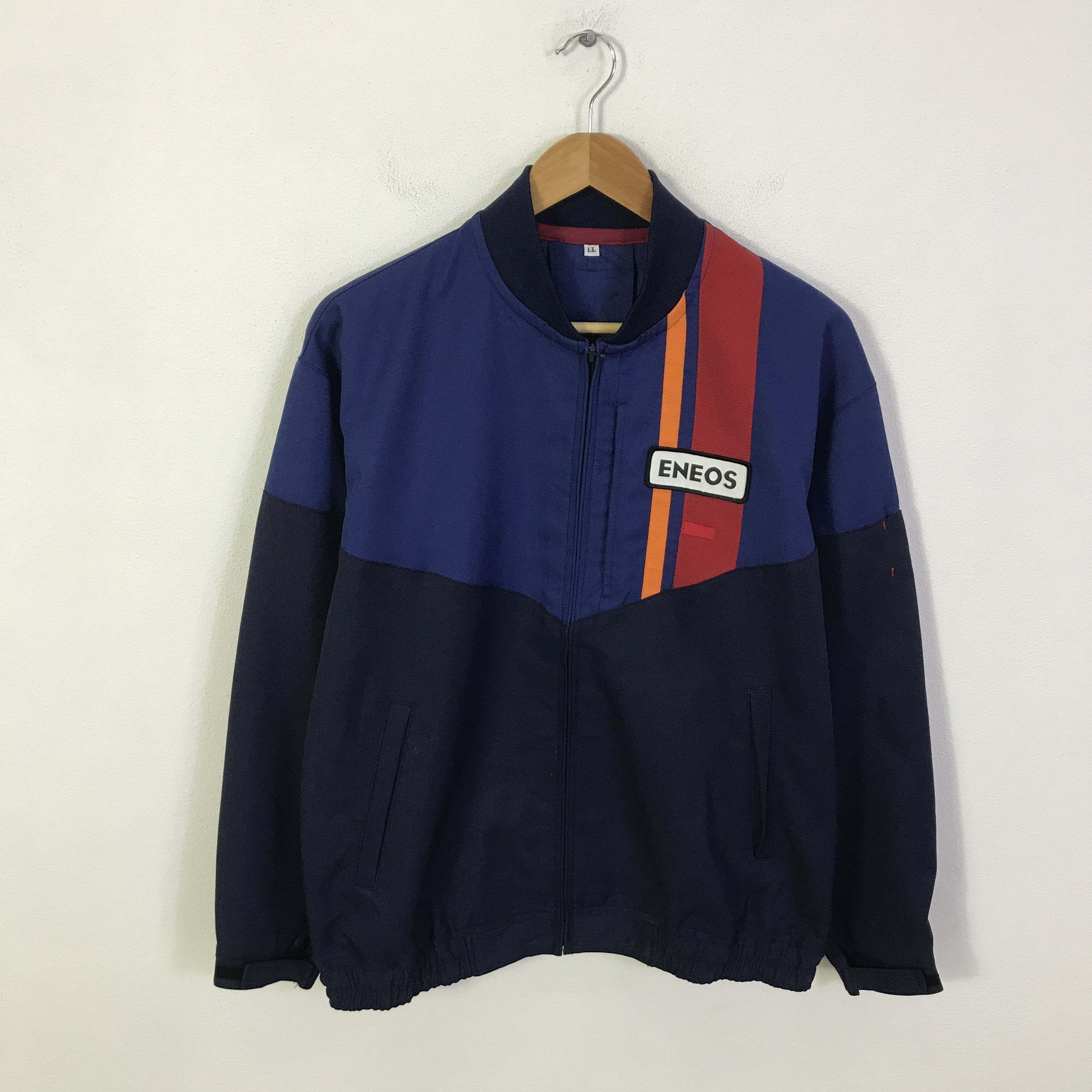 Japanese Brand Eneos Oil Brand Japan Racing Jacket K95B15 Size US L / EU 52-54 / 3 - 1 Thumbnail