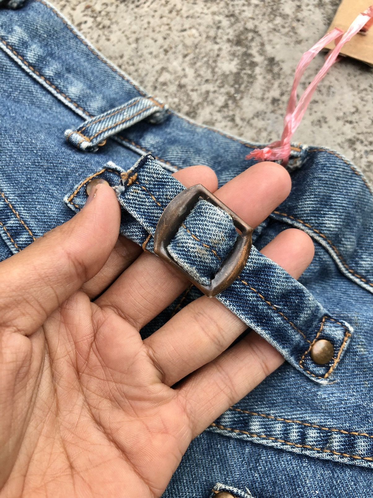 Vintage BAGGY‼️‼️VINTAGE MAVERICK SELVEDGE BUCKLE BACK DENIM Size US 29 - 5 Thumbnail